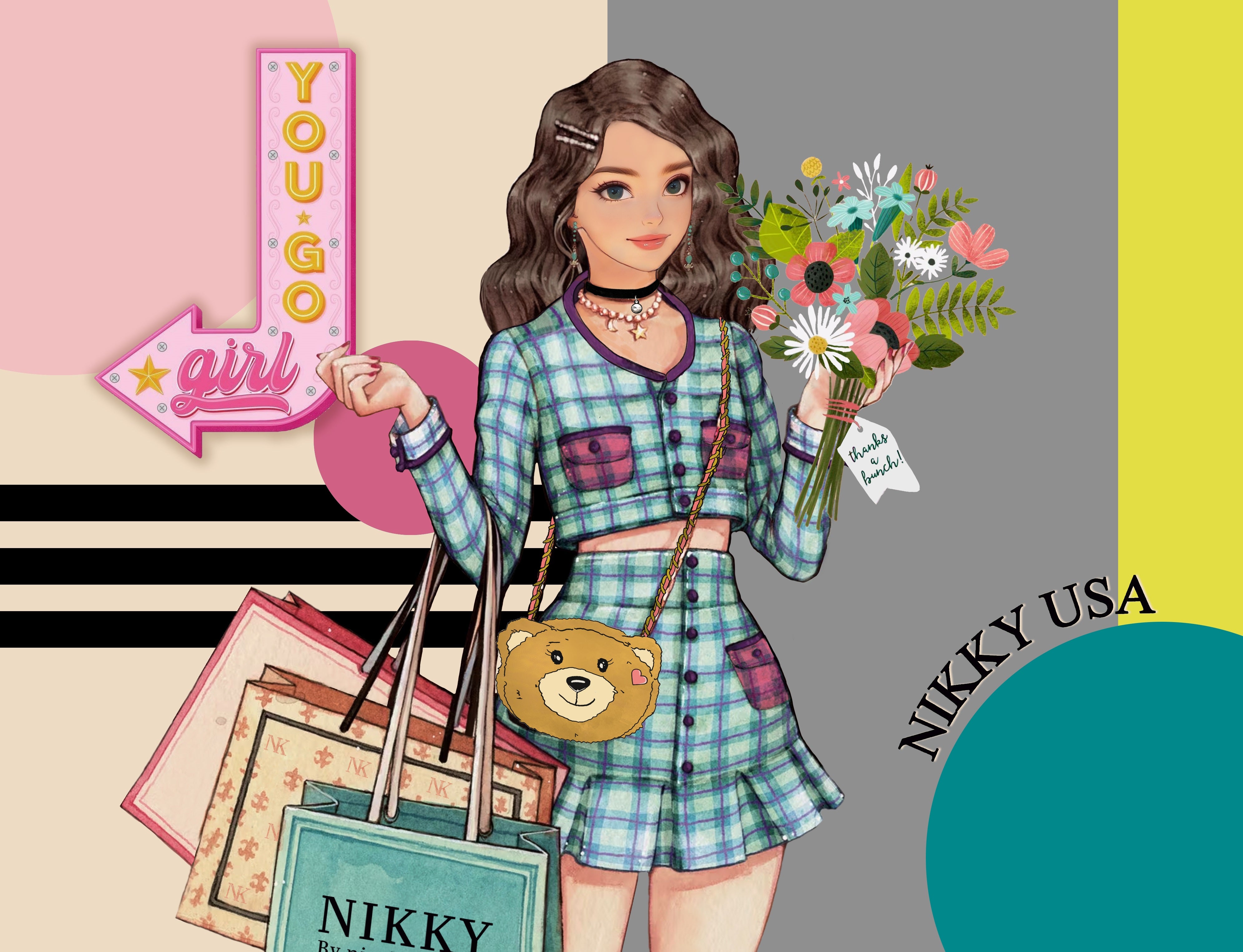 Nikky Goes Shopping