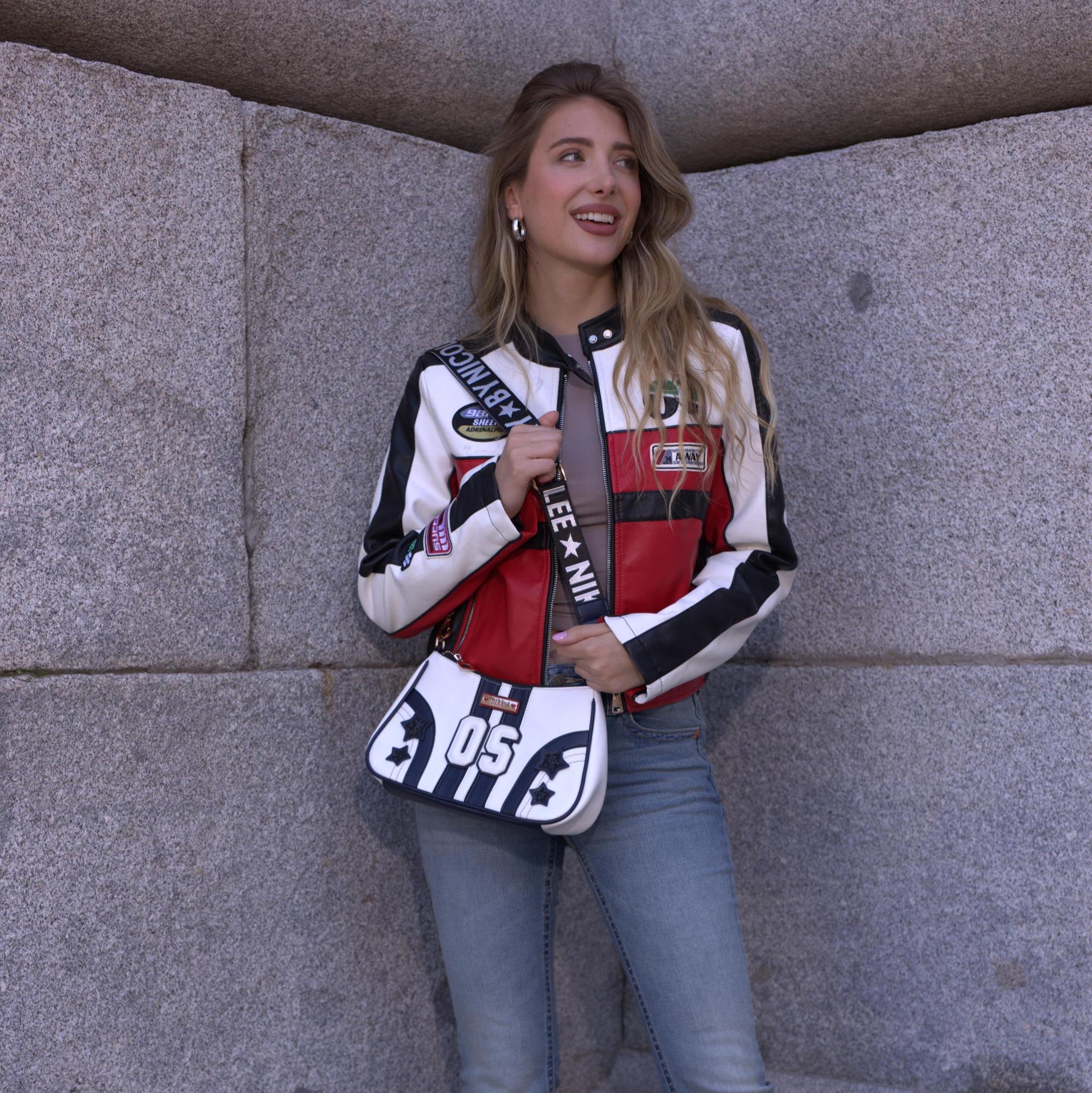 BANDOLERA VARSITY (ROJO)