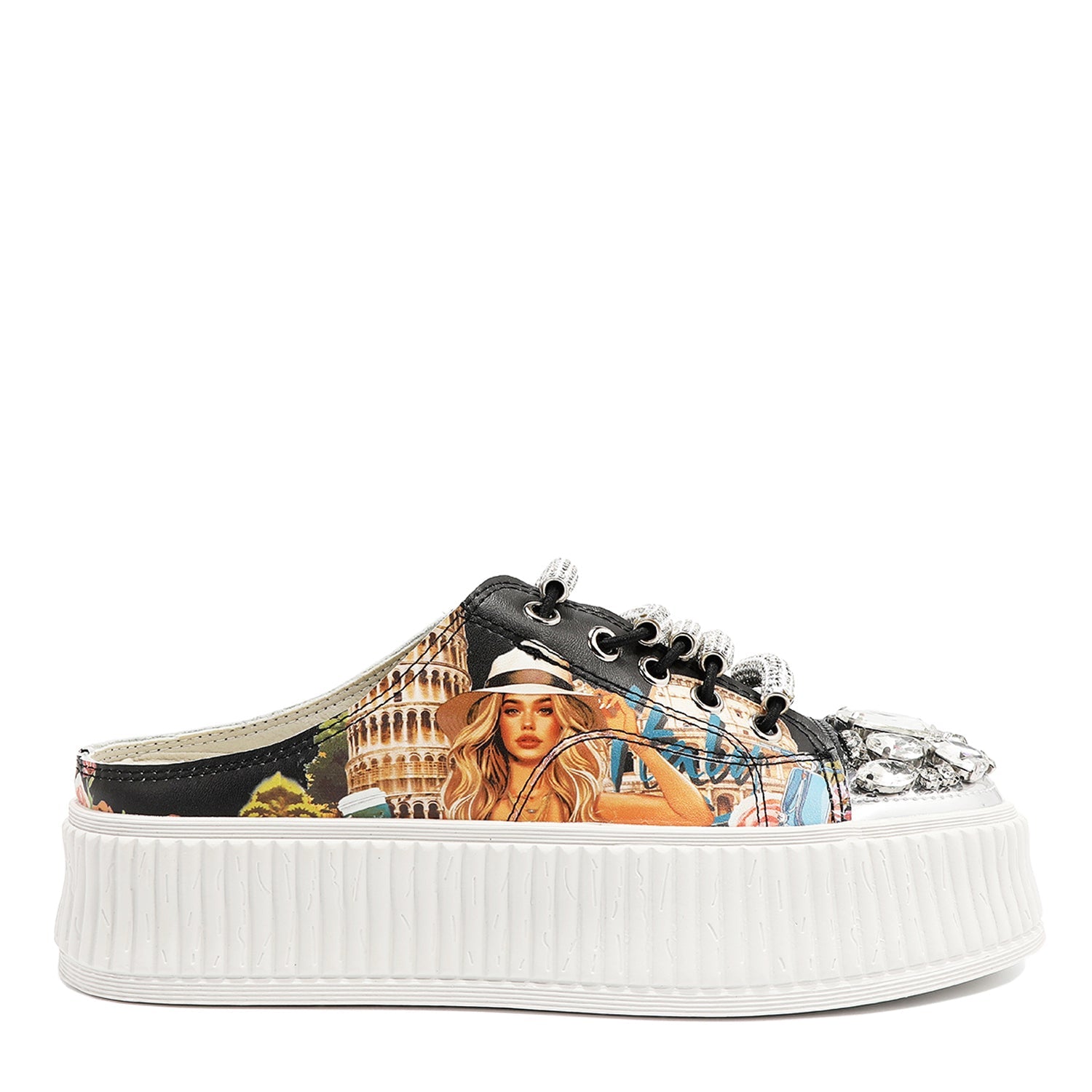 ZAPATILLAS DE PLATAFORMA (MARTHA TRAVELS ITALY)