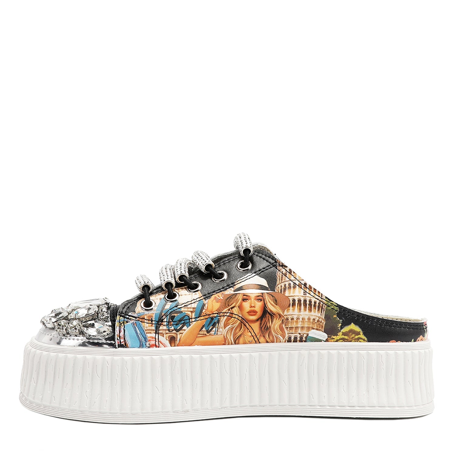 ZAPATILLAS DE PLATAFORMA (MARTHA TRAVELS ITALY)