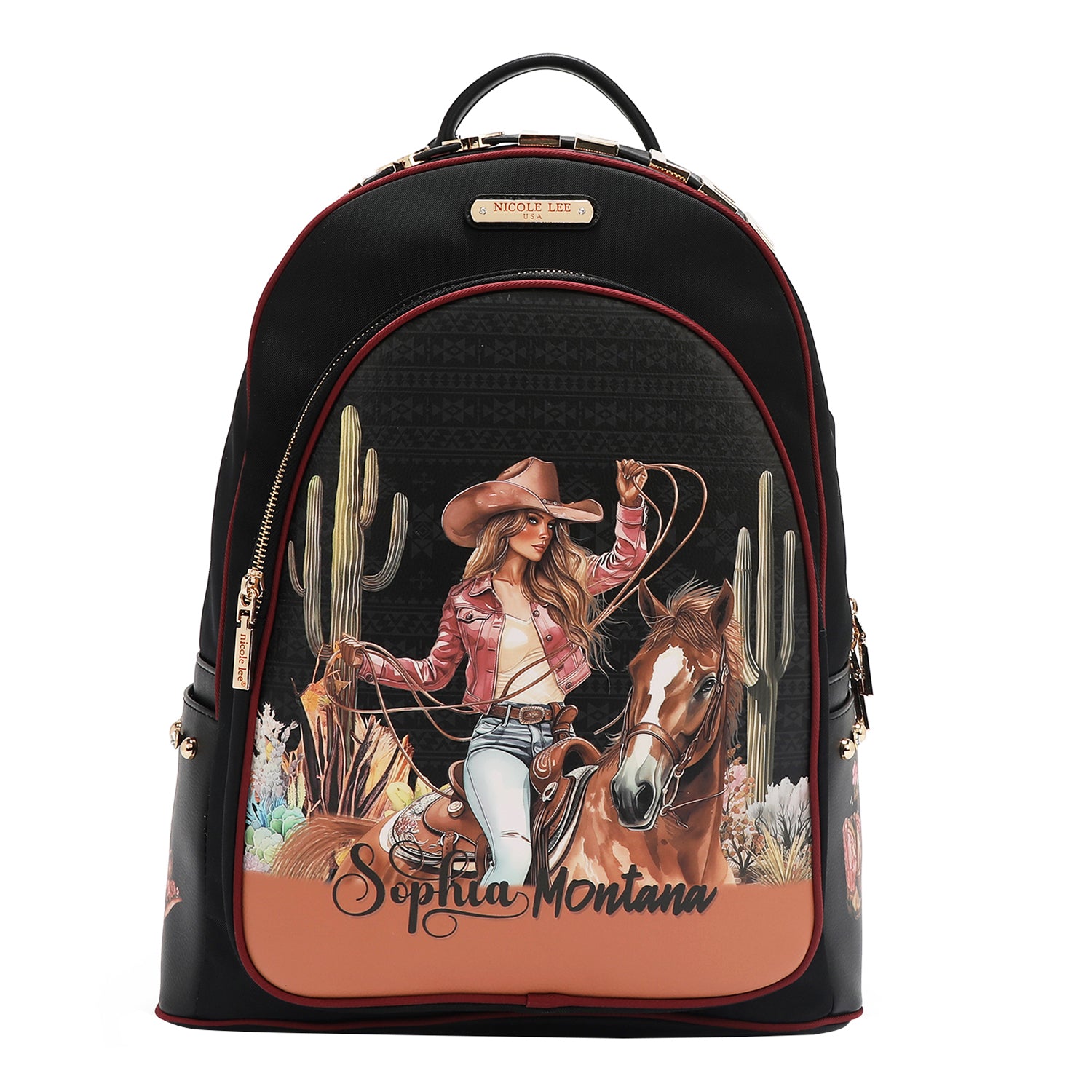 LAPTOP BACKPACK WITH USB CHARGING PORT (<tc>SOFIA MONTANA</tc>)