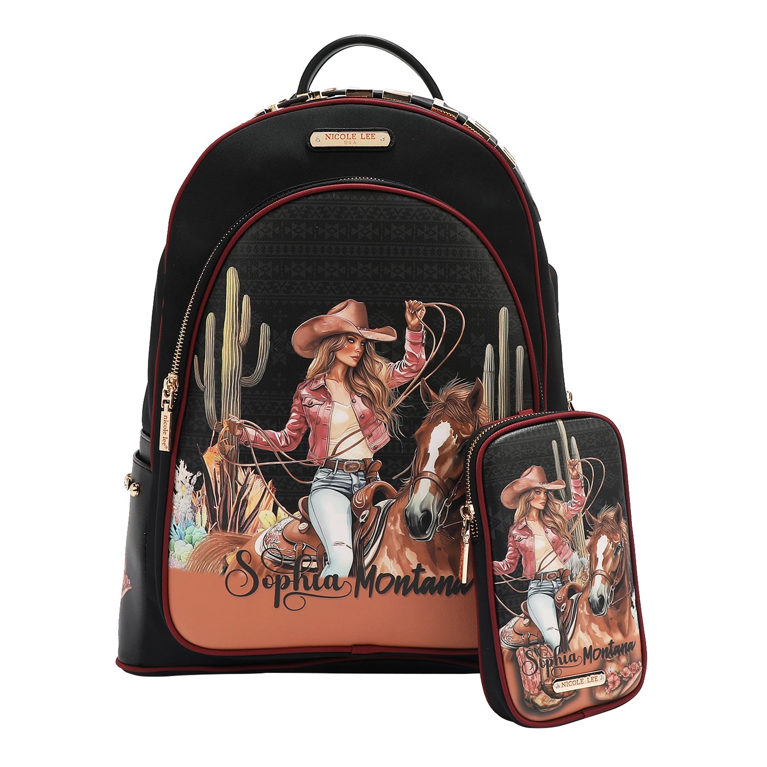 LAPTOP BACKPACK WITH USB CHARGING PORT (<tc>SOFIA MONTANA</tc>)