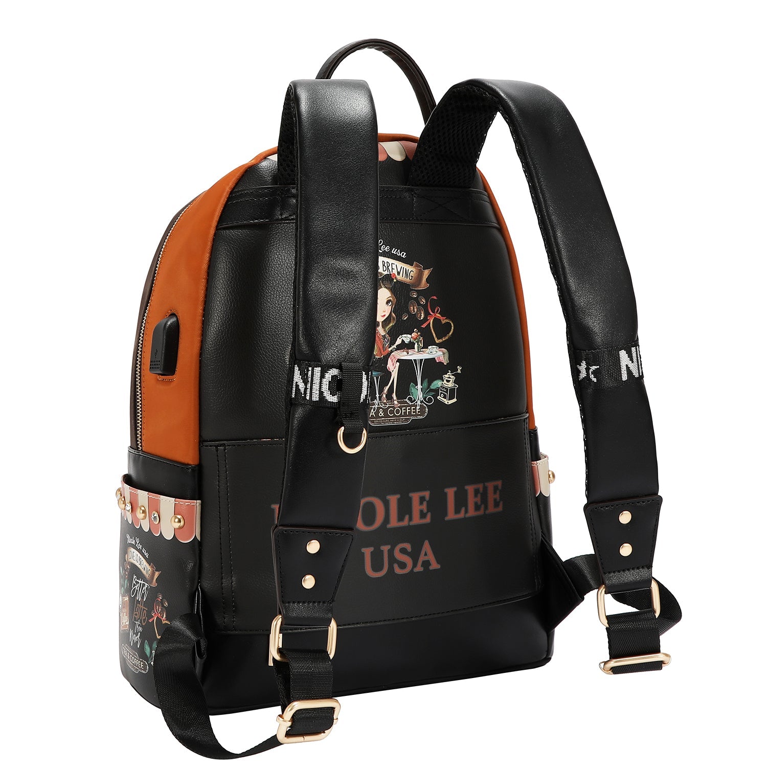 MOCHILA PARA PORTÁTIL CON PUERTO DE CARGA USB (VIRTUAL FRIEND)