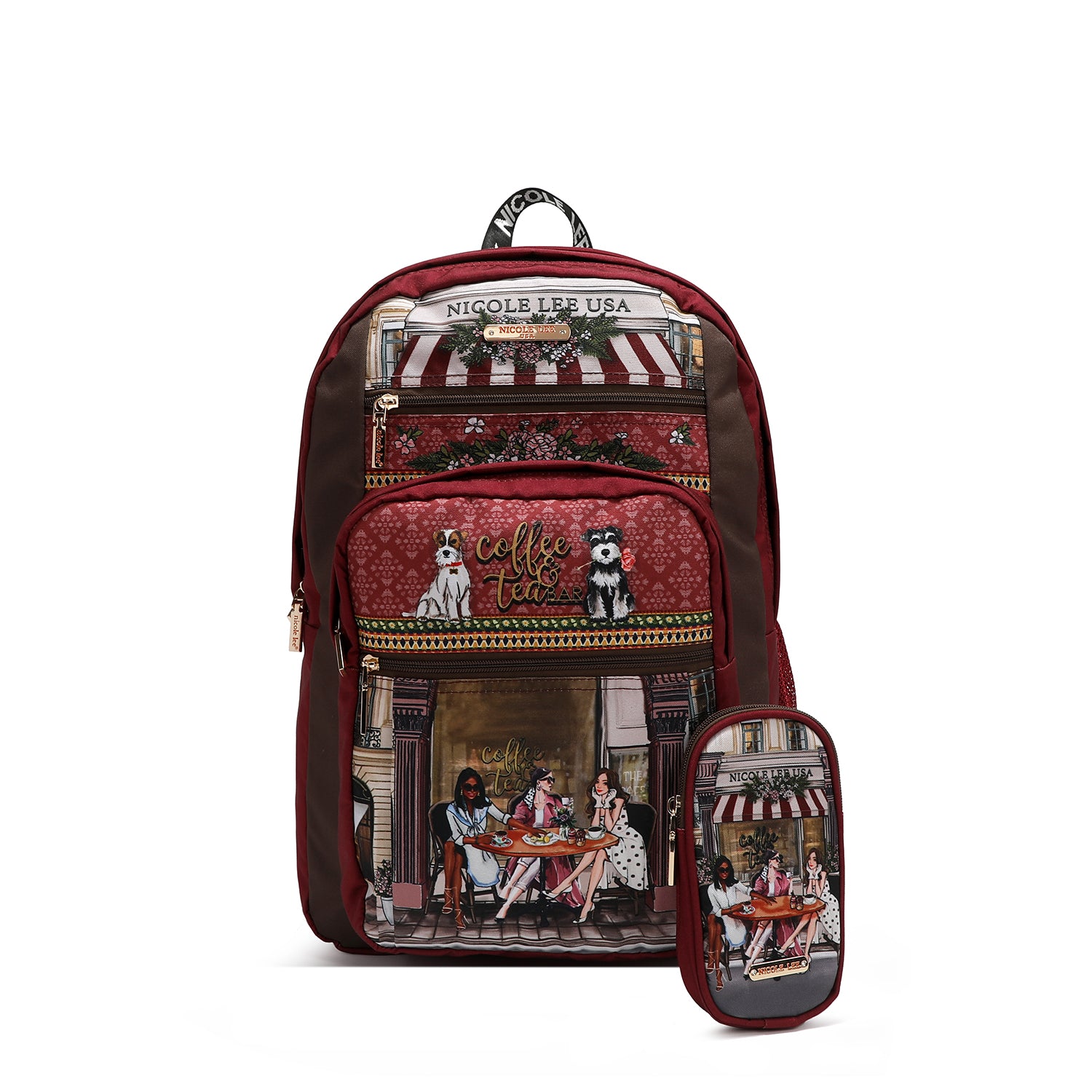 NYLON BACKPACK + CASE <tc><tc>Sisters secret</tc></tc>