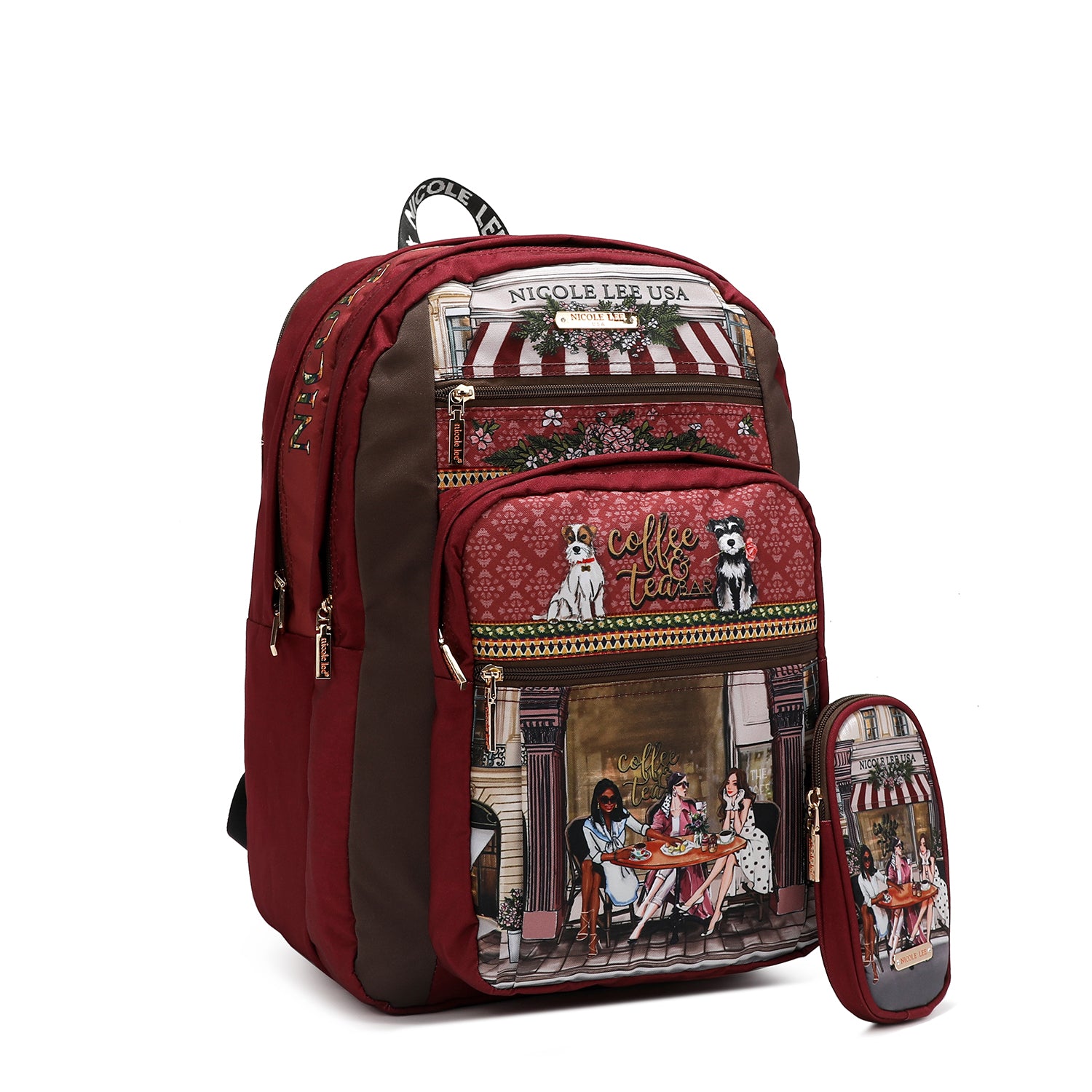 NYLON BACKPACK + CASE <tc><tc>Sisters secret</tc></tc>