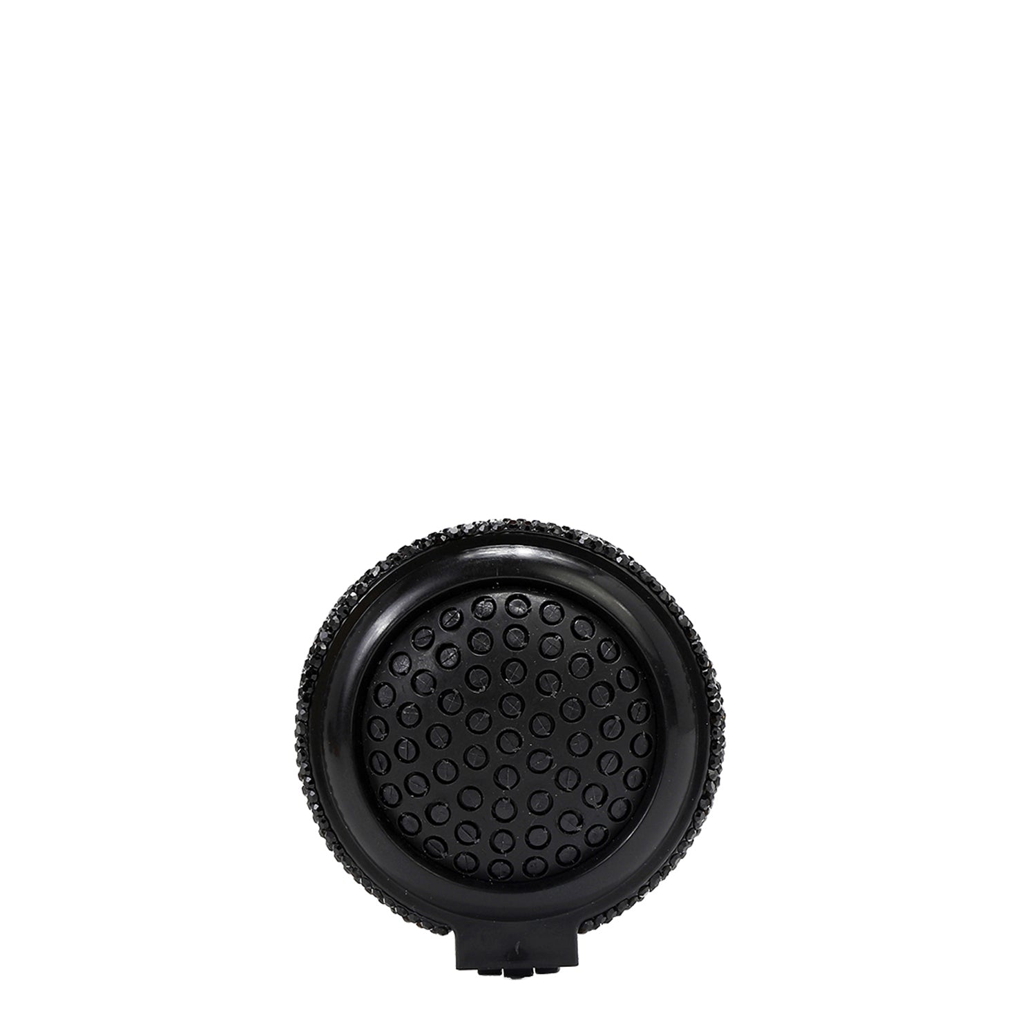 ESPEJO COMPACTO CON CEPILLO Y PEDRERIA (NAIL POLISH)