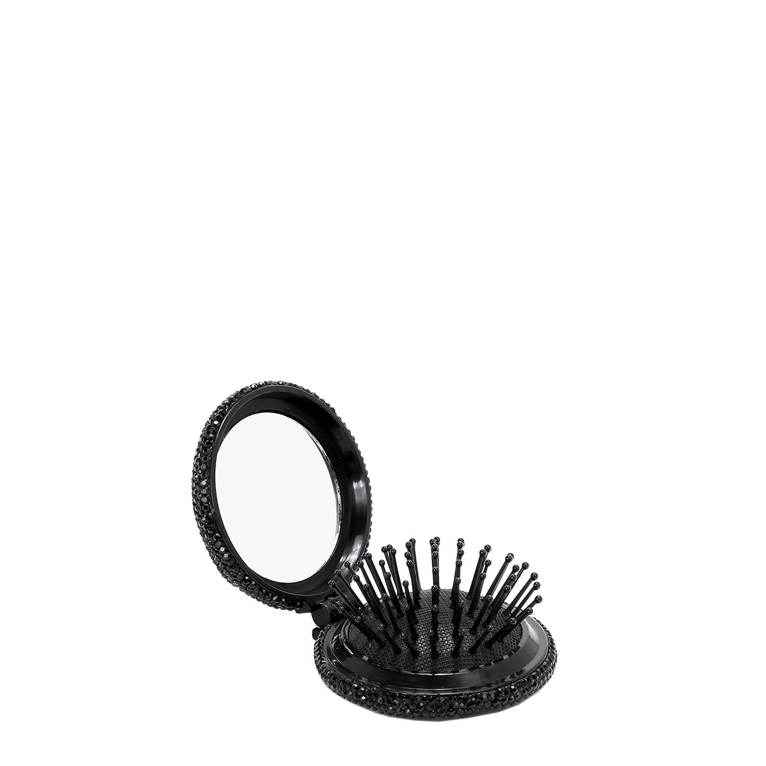 Compact brush and pedreria mirror (Nail Polish)