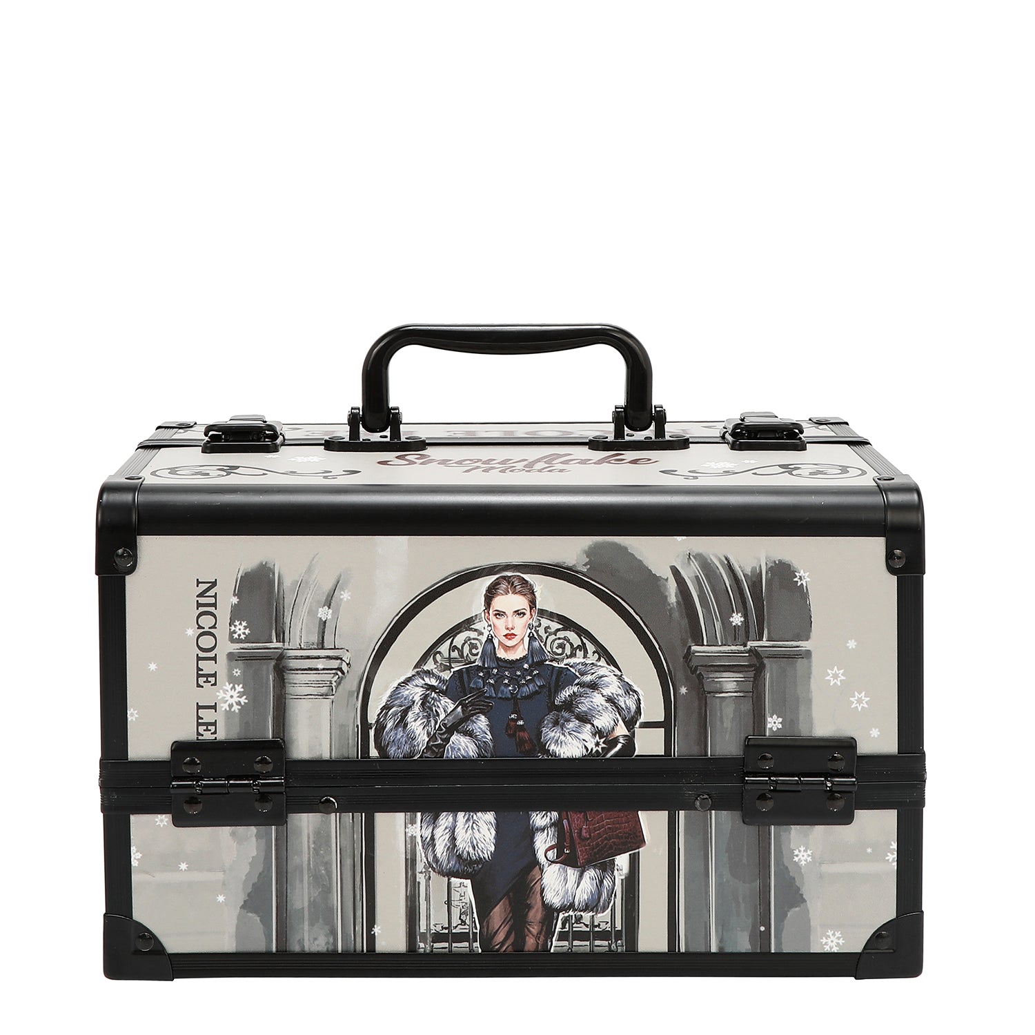 ESTUCHE DE COSMÉTICOS PROFESIONAL (MODA SNOWFLAKE)