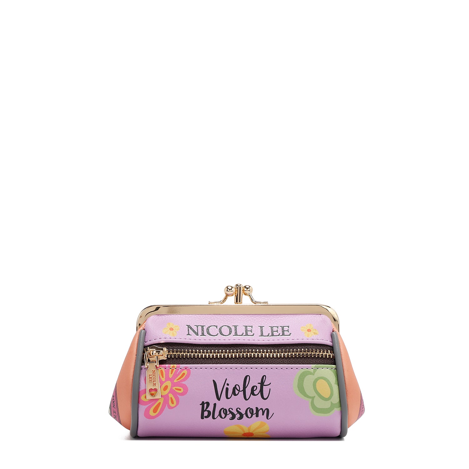 ESTUCHE MONEDERO CON PULSERA (VIOLET BLOSSOM)