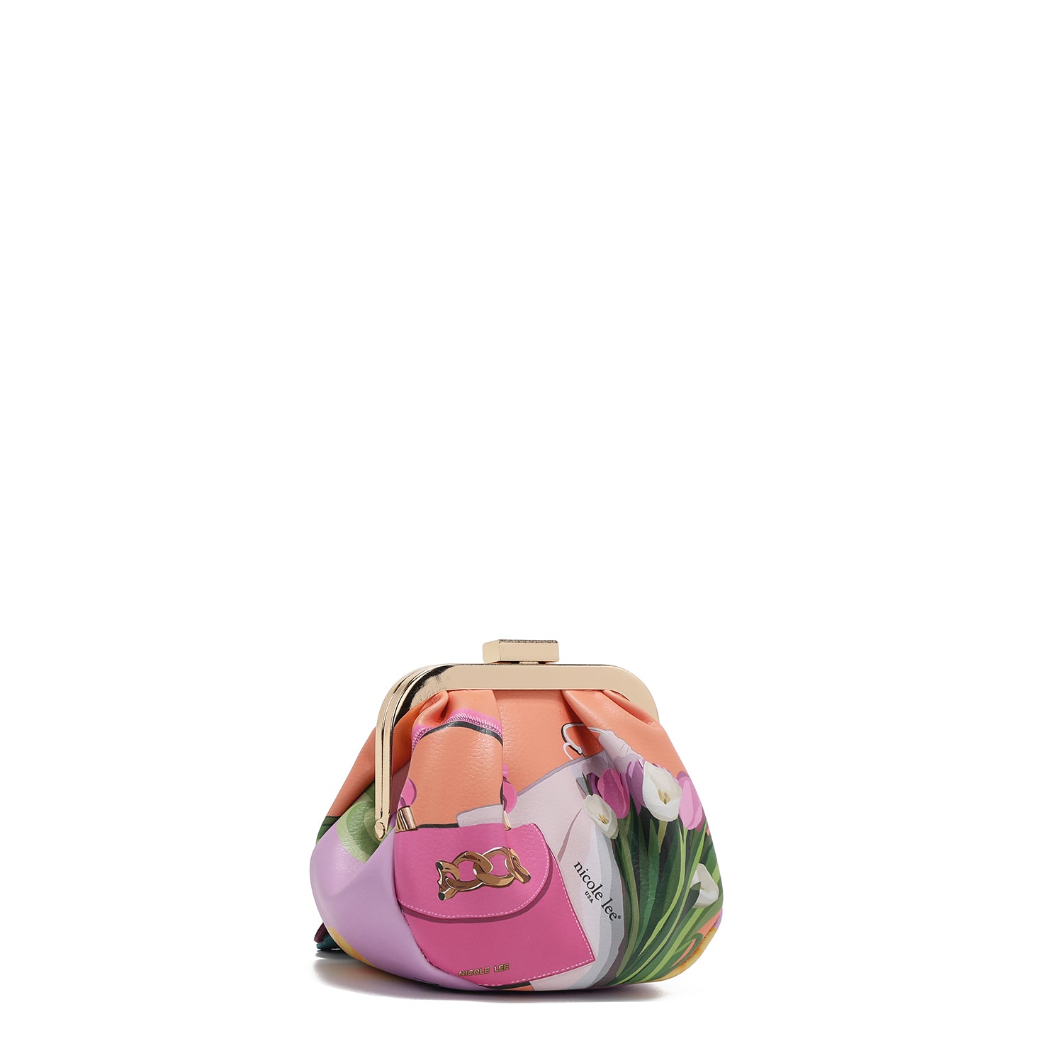 MONEDERO CON PULSERA (VIOLET BLOSSOM)