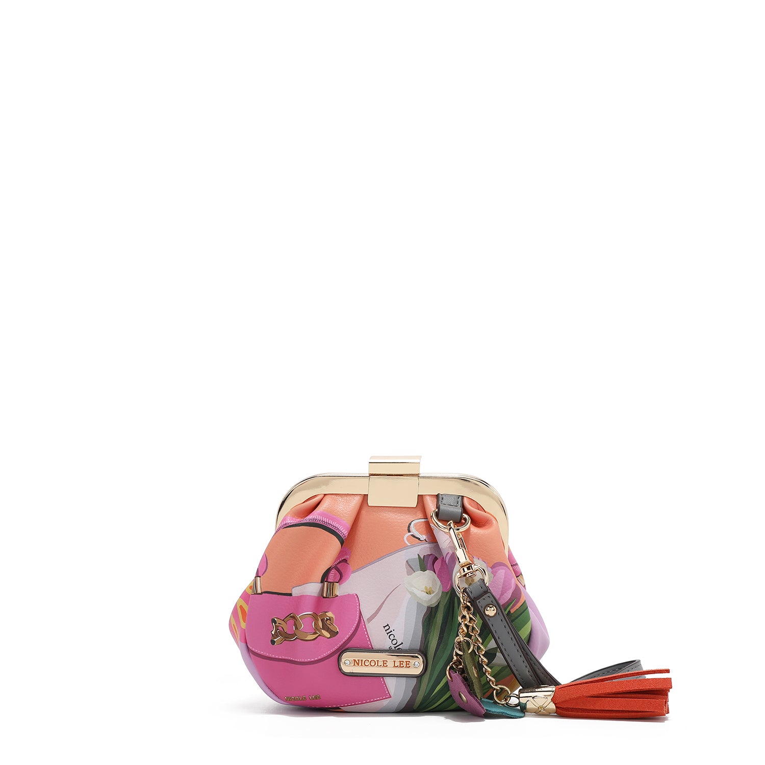 MONEDERO CON PULSERA (VIOLET BLOSSOM)