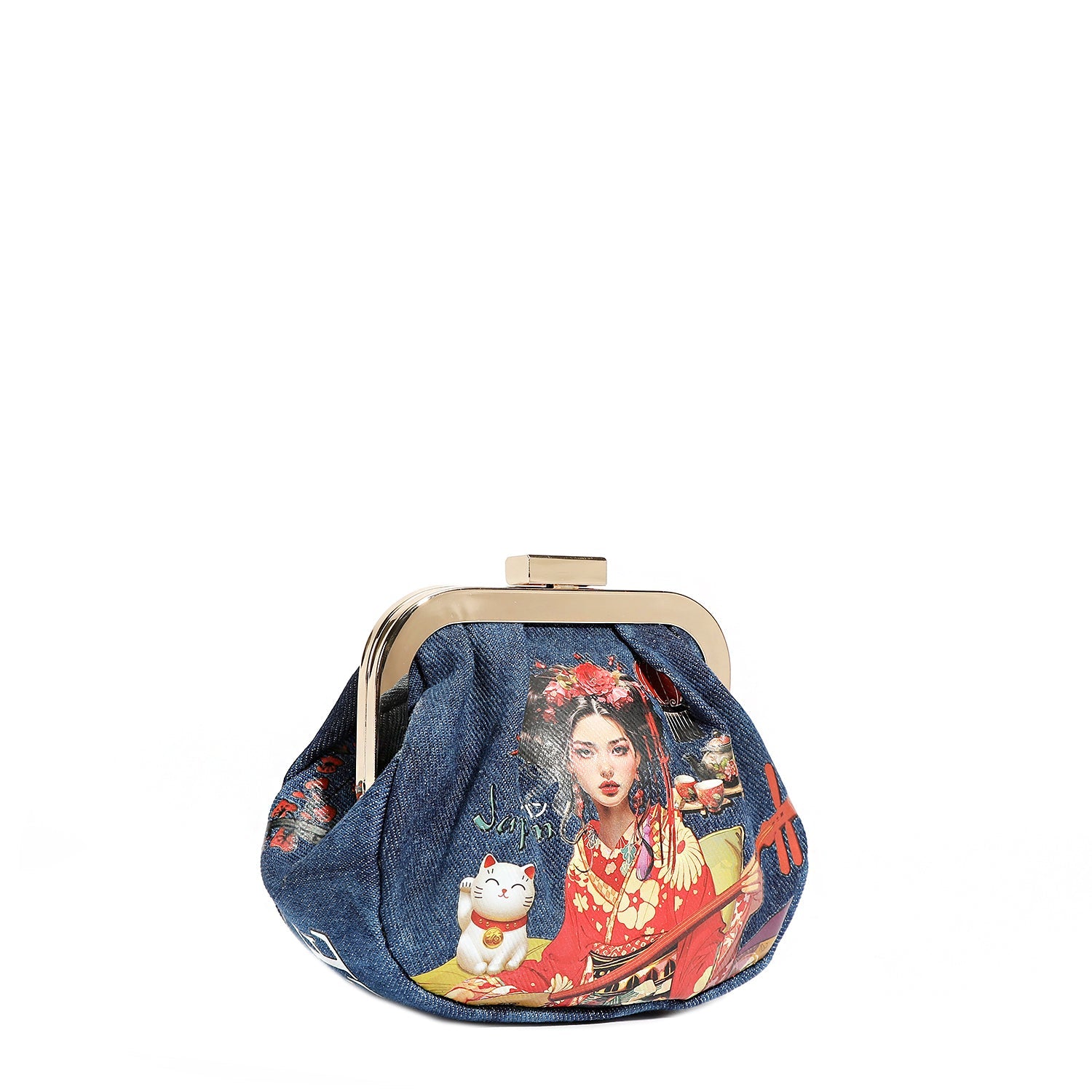 MONEDERO MINI CON CORREA DE DENIM (LADIES NIGHT OUT)