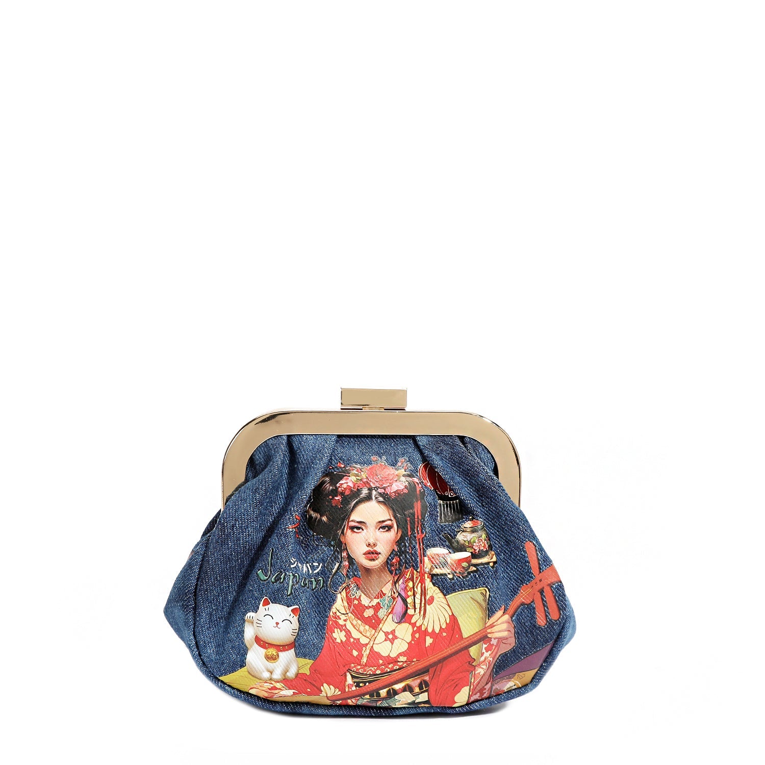 MONEDERO MINI CON CORREA DE DENIM (LADIES NIGHT OUT)