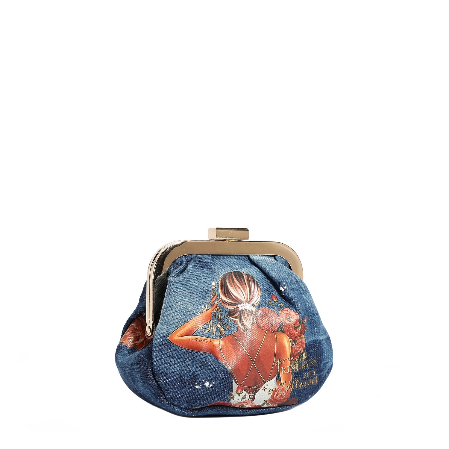 MONEDERO MINI CON CORREA DE DENIM (LADIES NIGHT OUT)