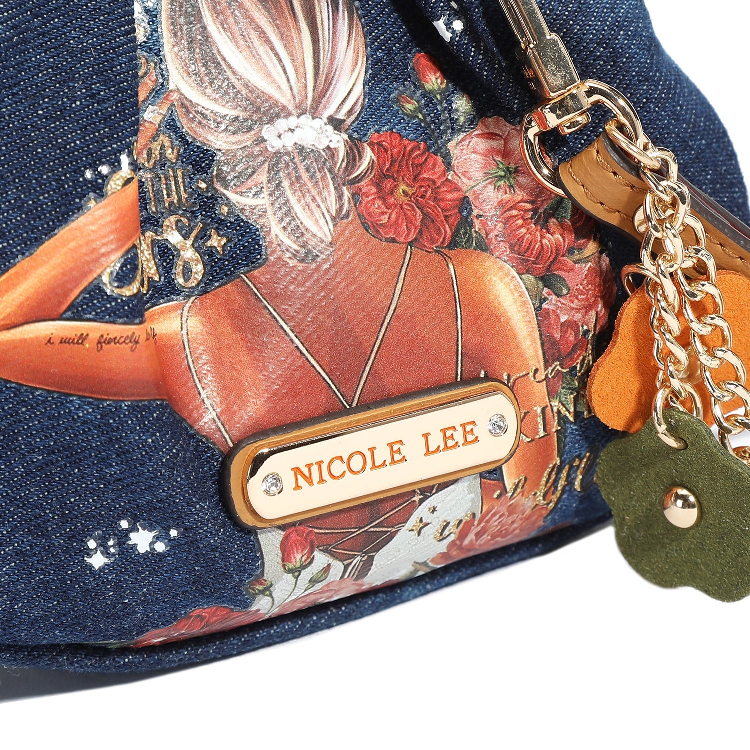 MONEDERO MINI CON CORREA DE DENIM (LADIES NIGHT OUT)