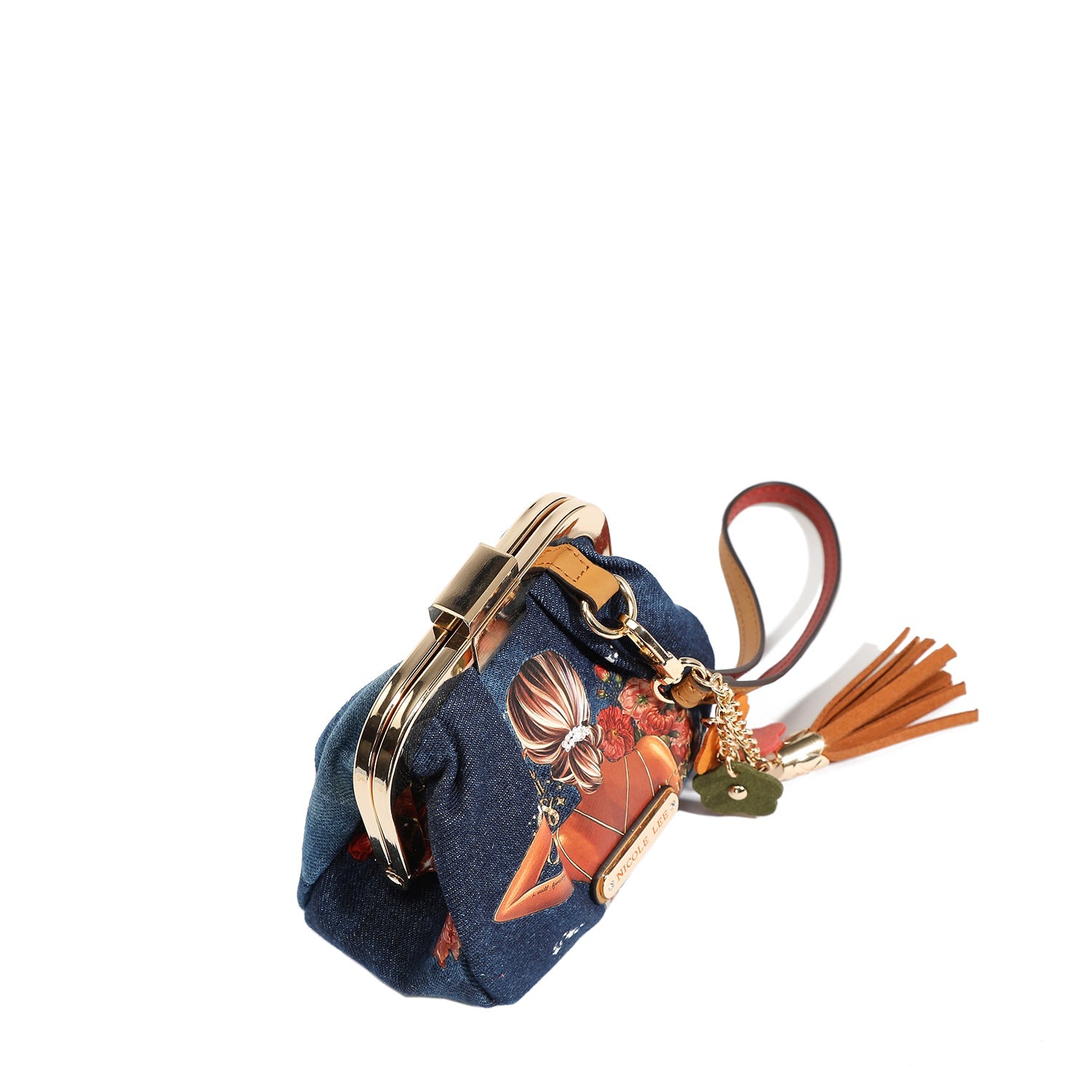 MONEDERO MINI CON CORREA DE DENIM (LADIES NIGHT OUT)