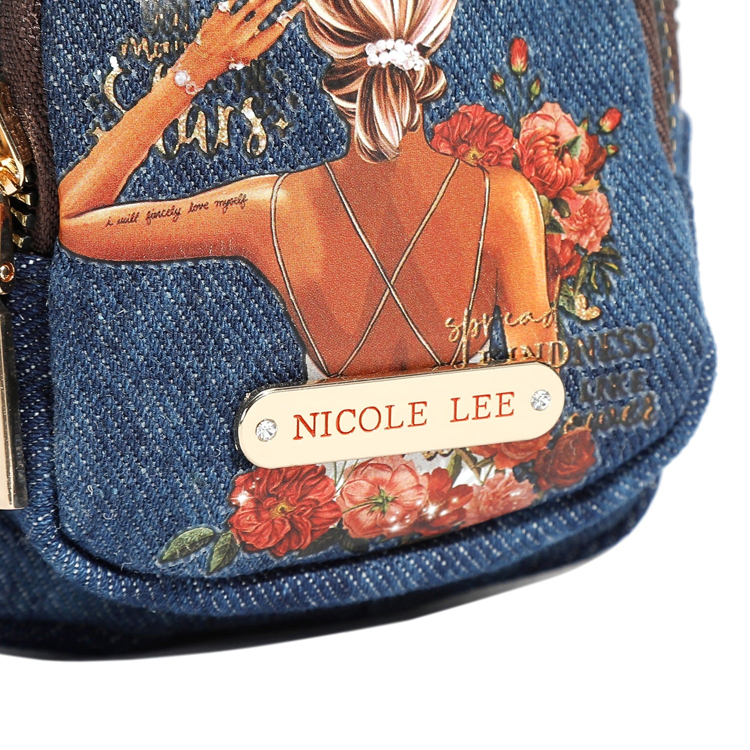 MONEDERO MOCHILA DE DENIM (LADIES NIGHT OUT)
