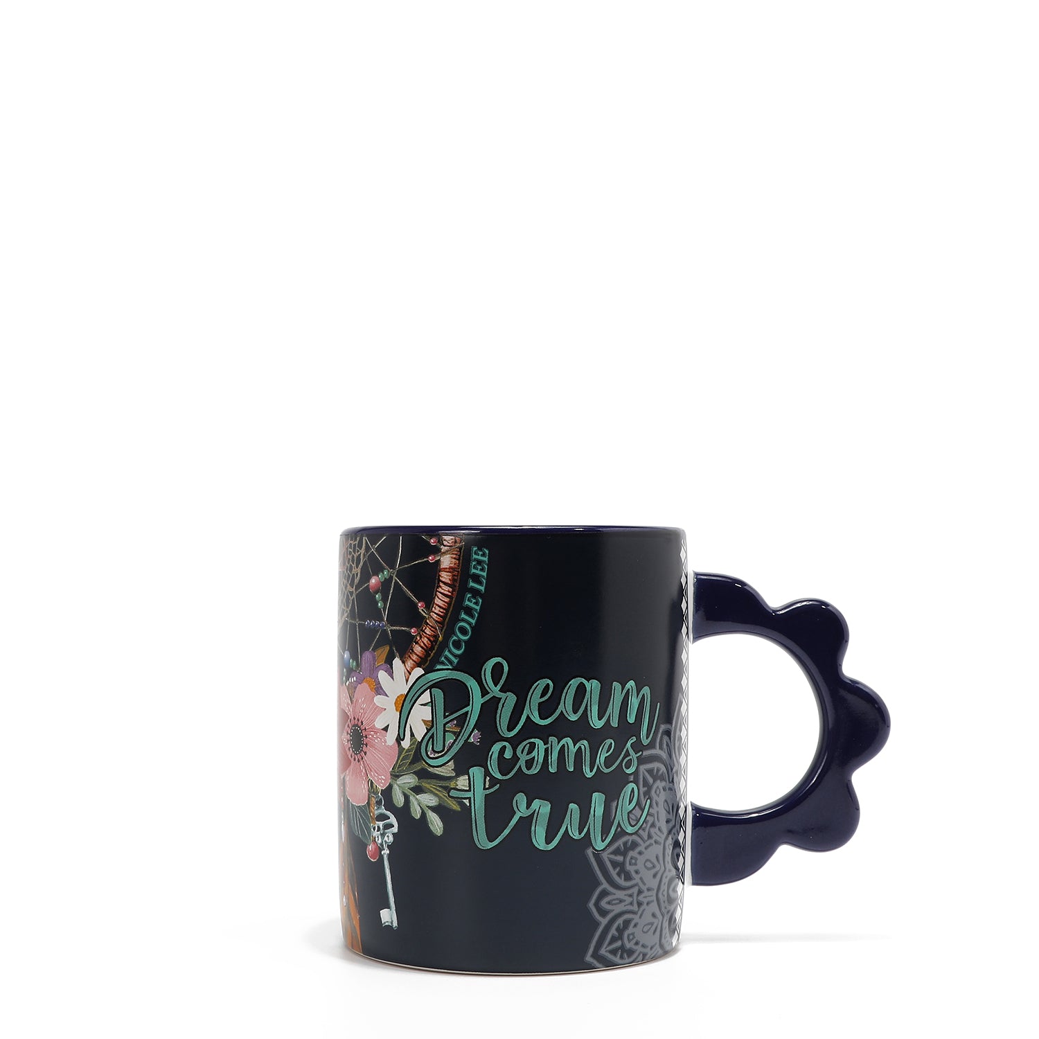 PETAL CERAMIC MUG (<tc>DREAM COMES TRUE</tc>)