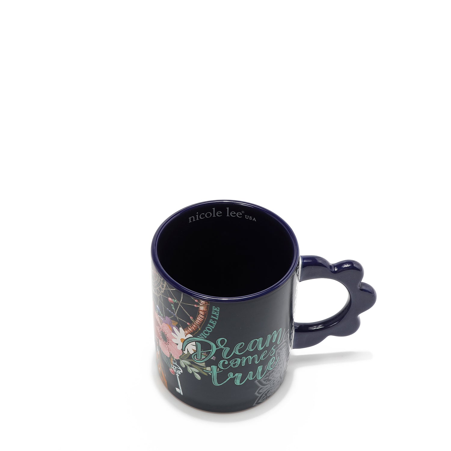PETAL CERAMIC MUG (<tc>DREAM COMES TRUE</tc>)