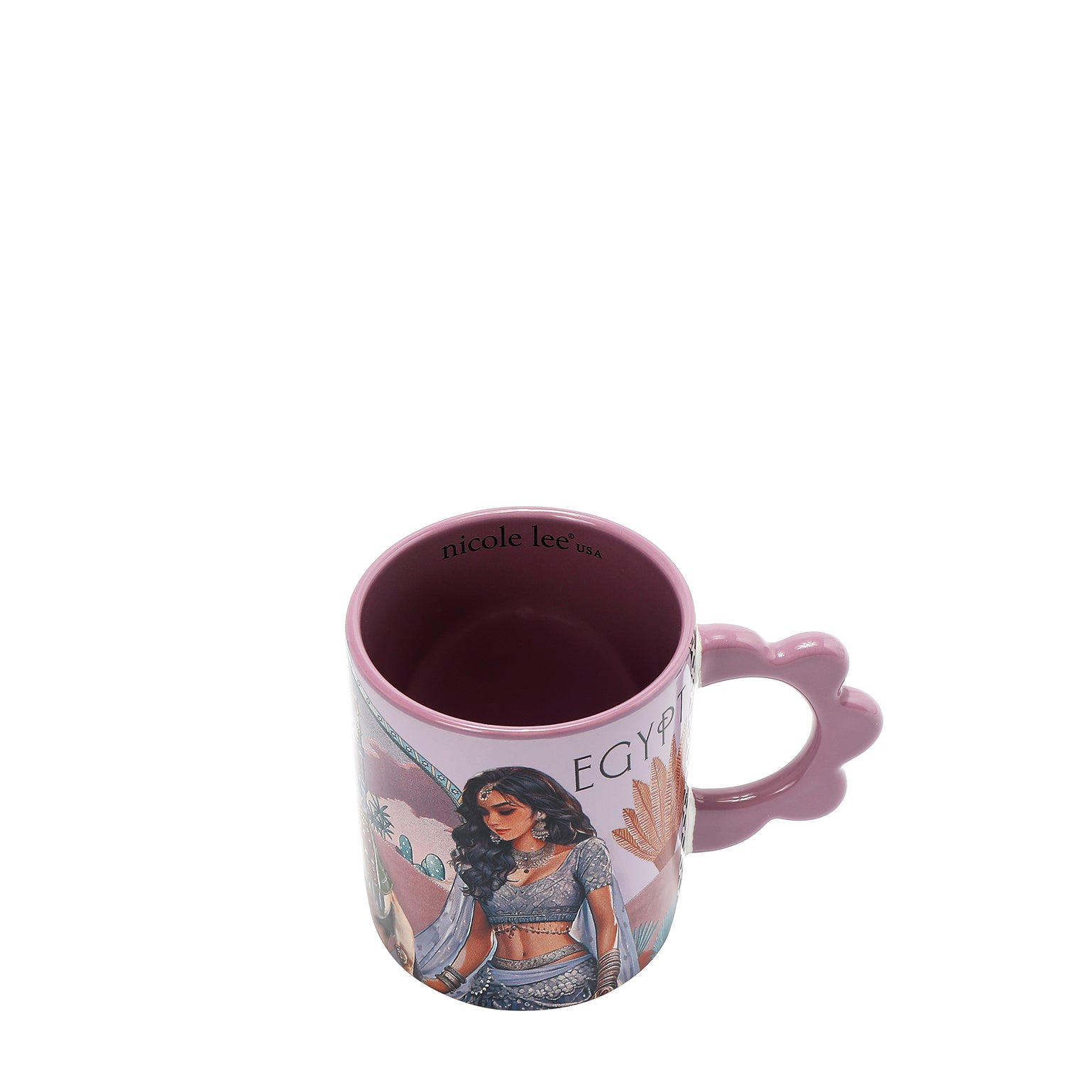 TAZA DE CERÁMICA PETAL (QUEEN CLEOPATRA)