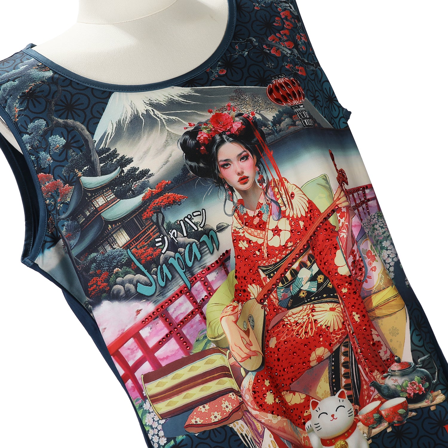 NICOLE LEE STRAP DRESS WITH SPARKLES (<tc>AKIKO LA BELLEZA</tc>)