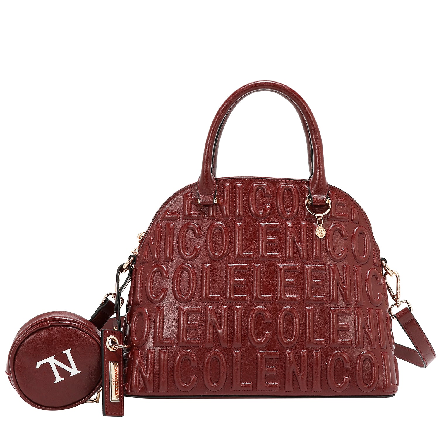 BOLSA CON CÚPULA CON LOGOTIPO EN RELIEVE (VINO)