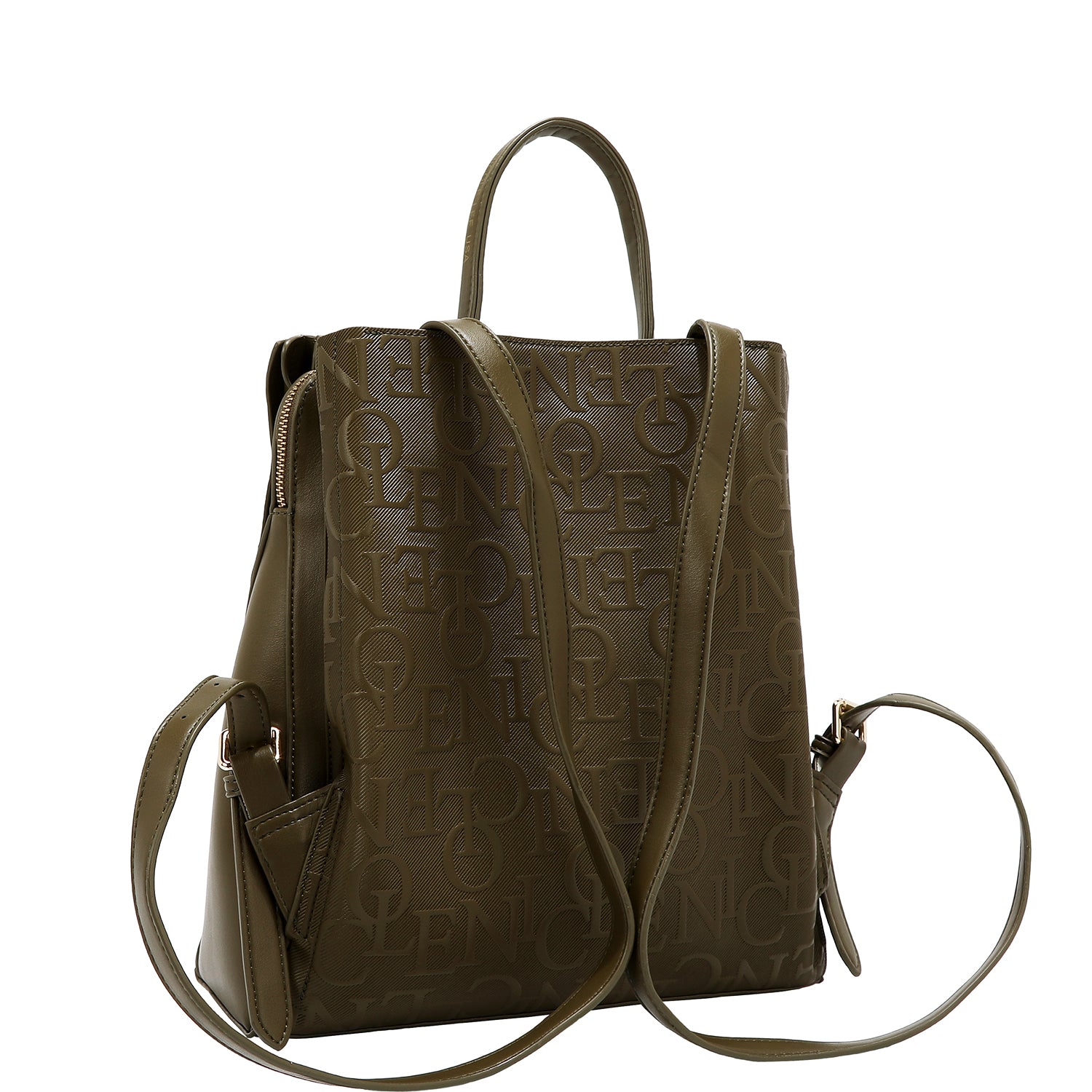 Sac à dos d'élégance de relief (Olive)