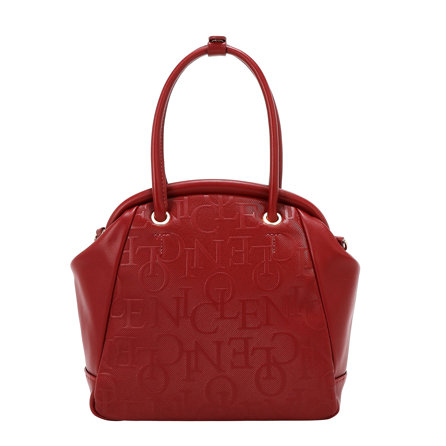 Sac à bandoulière avec cadre de relief élégant (rouge)