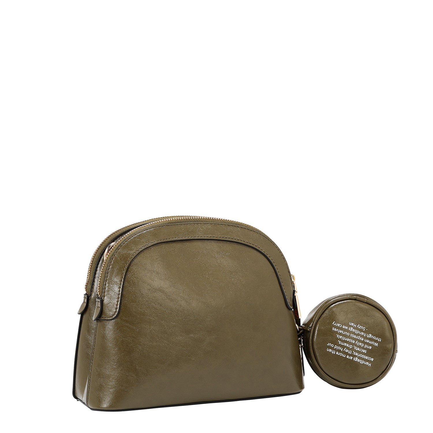 CROSSBODY BAG EMB17531 (OLIVE)