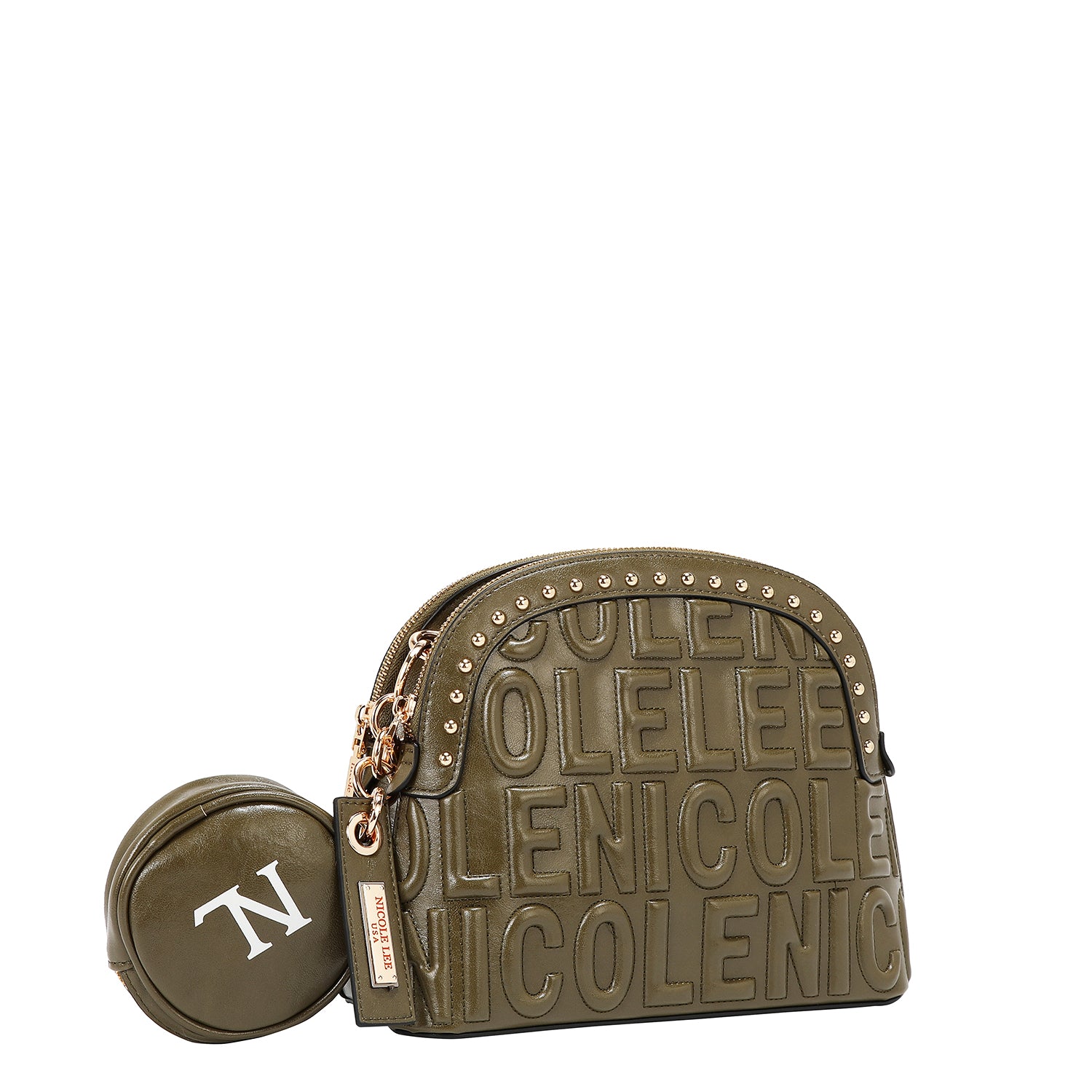 CROSSBODY BAG EMB17531 (OLIVE)