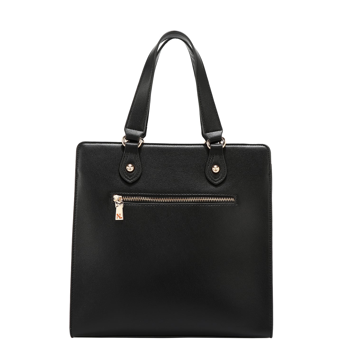Sac fourre-tout à pop floral (noir)