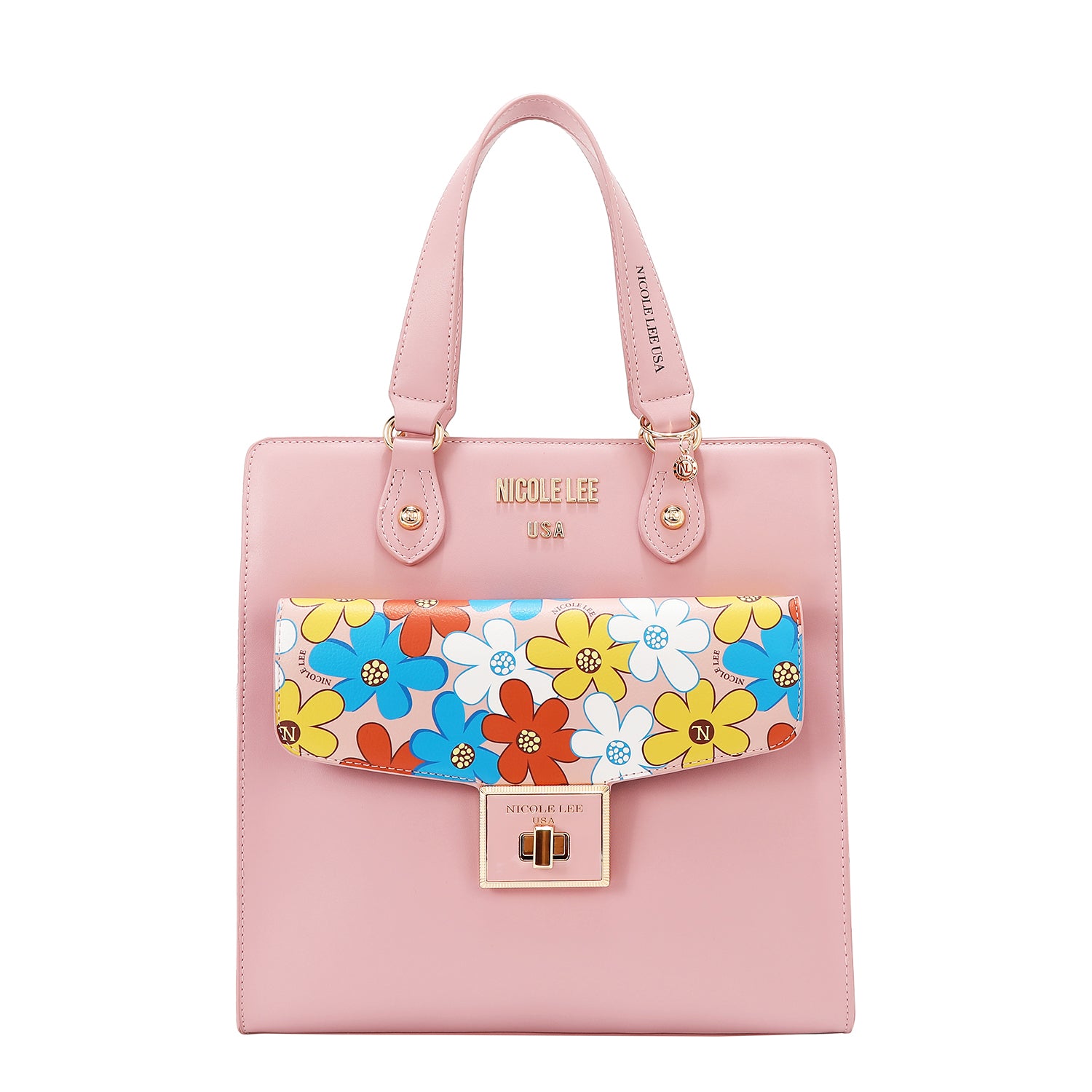 BOLSA DE TOTE POP FLORAL (ROSA)