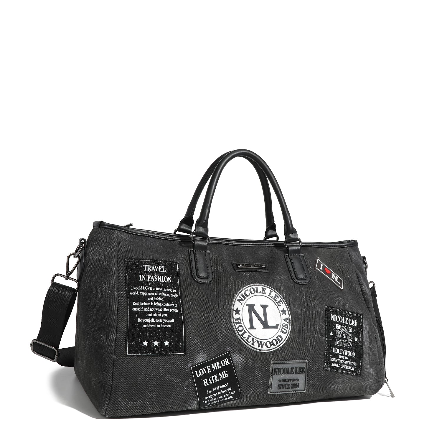 BOLSA DE VIAJE NEGRA MULTIUSO PARA HOMBRE