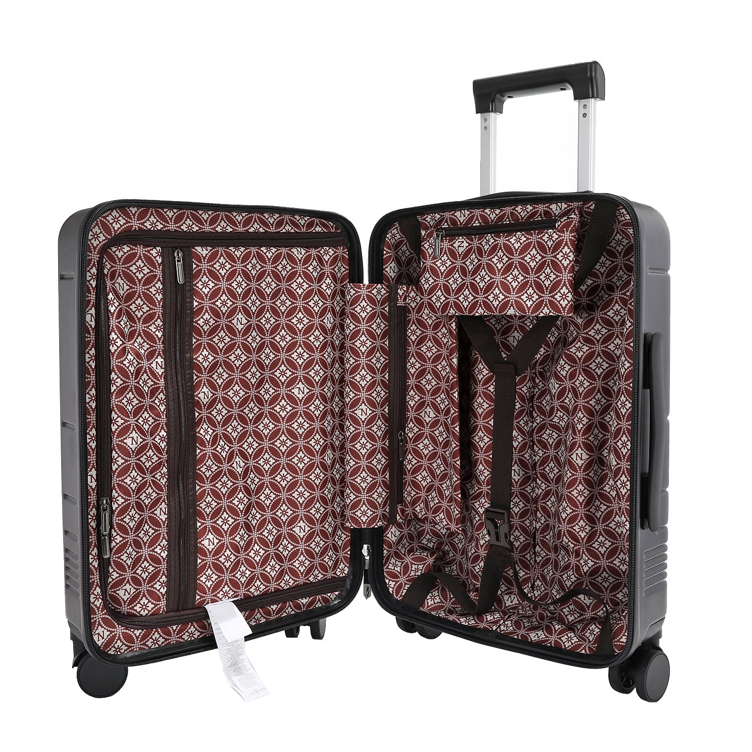 VALISE CABINE 20" À RAYURES (<tc>AKIKO LA BELLEZA</tc>)