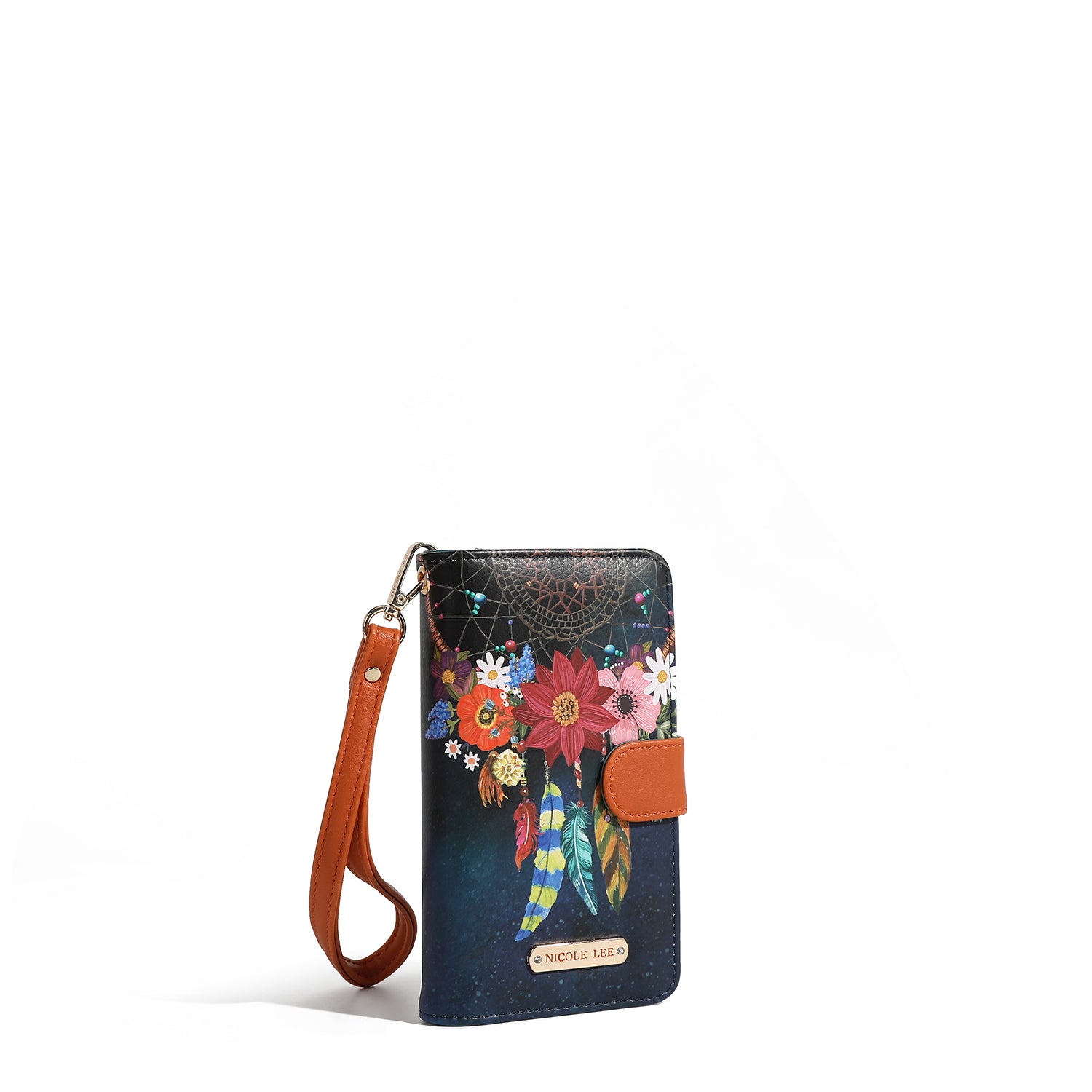 FUNDA DE TELÉFONO Y CARTERA CON LA FIRMA DE NL CON CORREA (DREAM COMES TRUE)