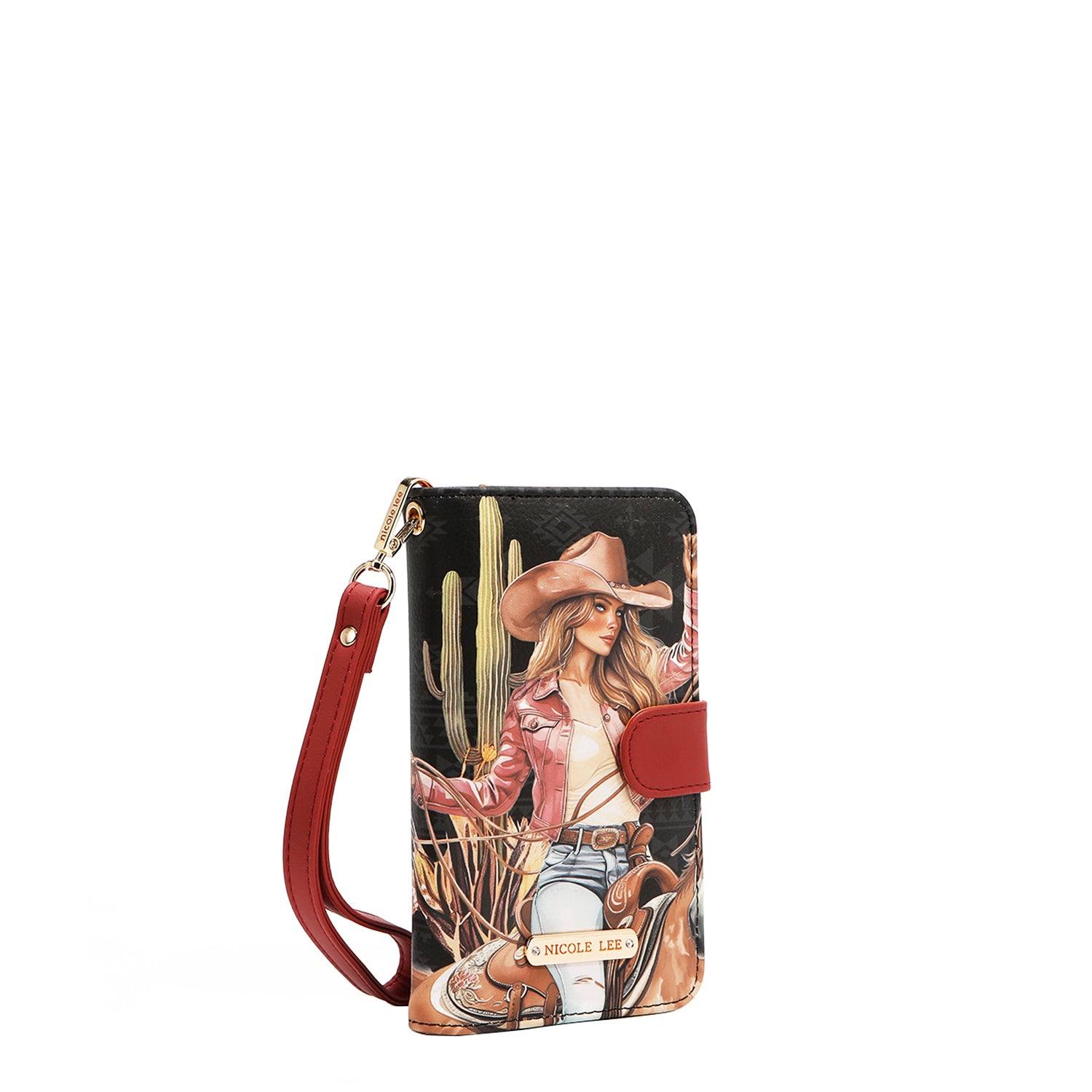 NL SIGNATURE PHONE CASE AND WALLET WITH STRAP (<tc>SOFIA MONTANA</tc>)