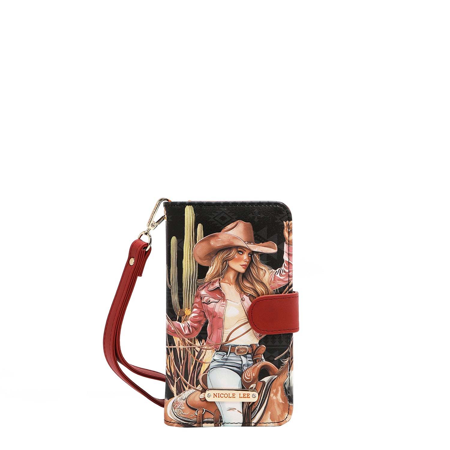 NL SIGNATURE PHONE CASE AND WALLET WITH STRAP (<tc>SOFIA MONTANA</tc>)