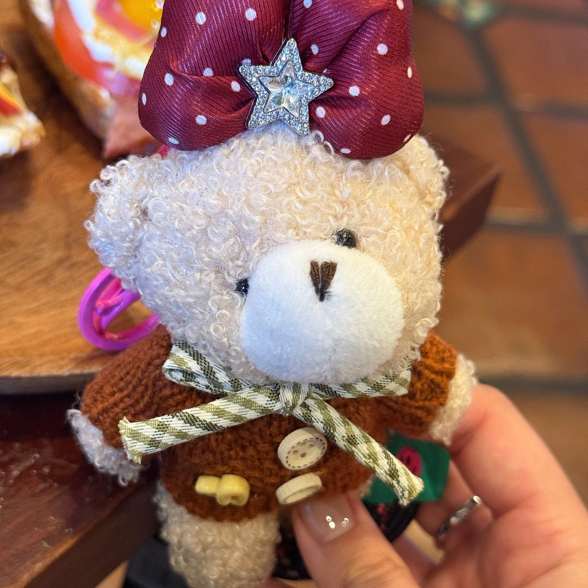 CIONDOLO BELLA BEAR ALMOND DREAM