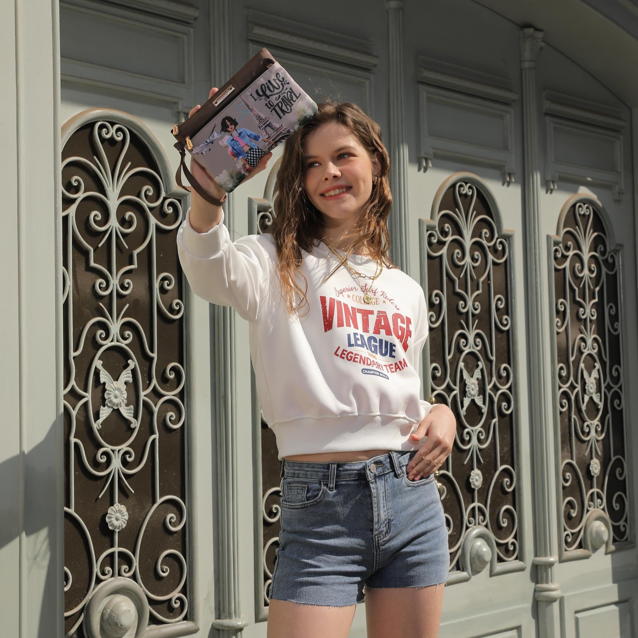 NECESER CON CREMALLERA (I LIVE TO TRAVEL)