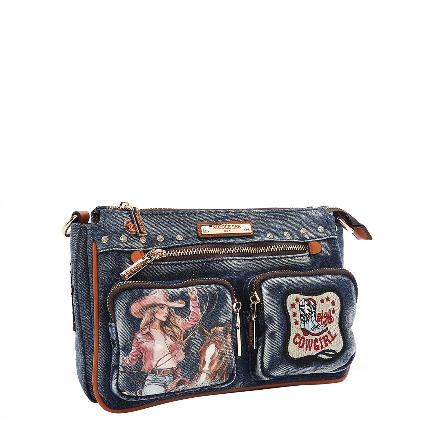 SAC À BANDOULIÈRE EN JEAN (<tc>SOFIA MONTANA</tc>)