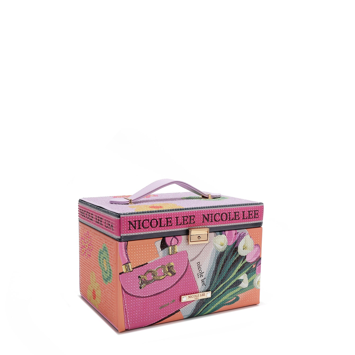 JOYERO GRANDE CON PEDRERÍA (VIOLET BLOSSOM)