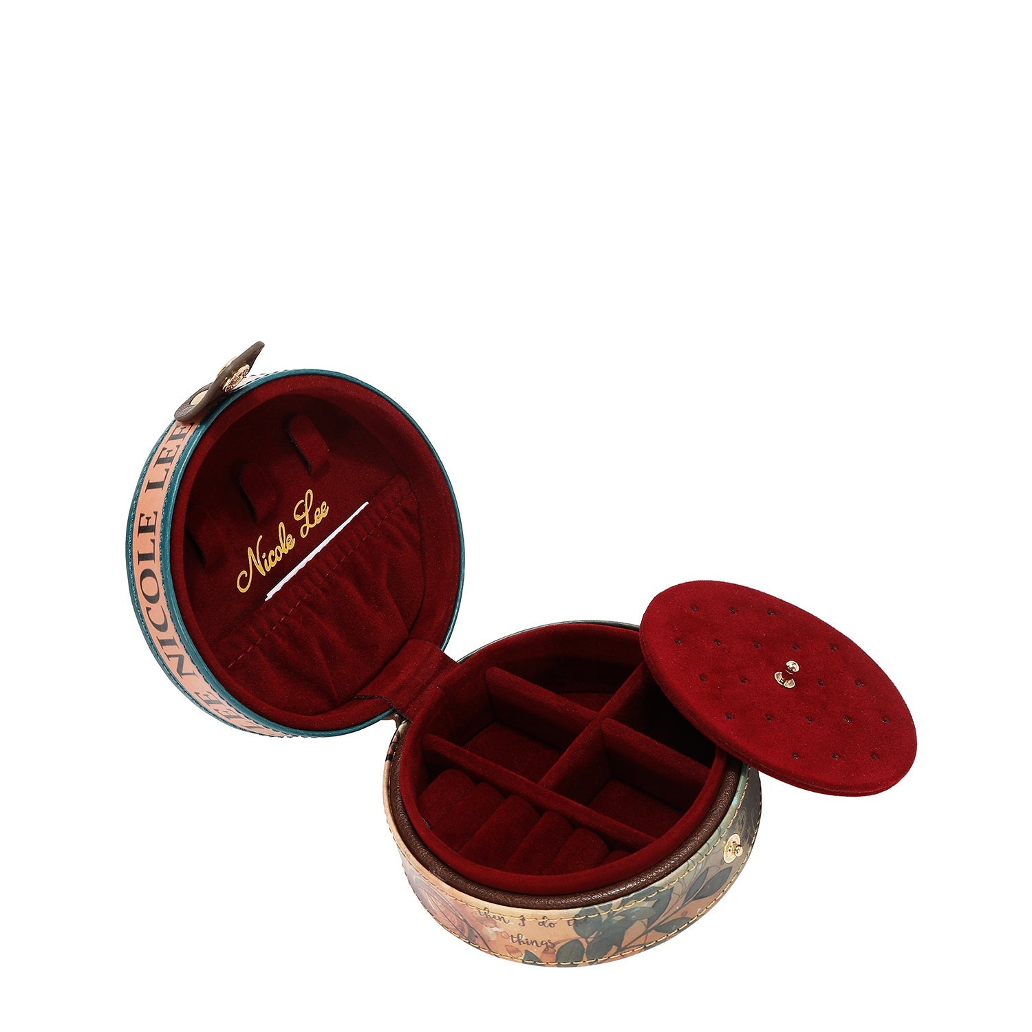 BOITE A BIJOUX RONDE (REFLET D'AMOUR)