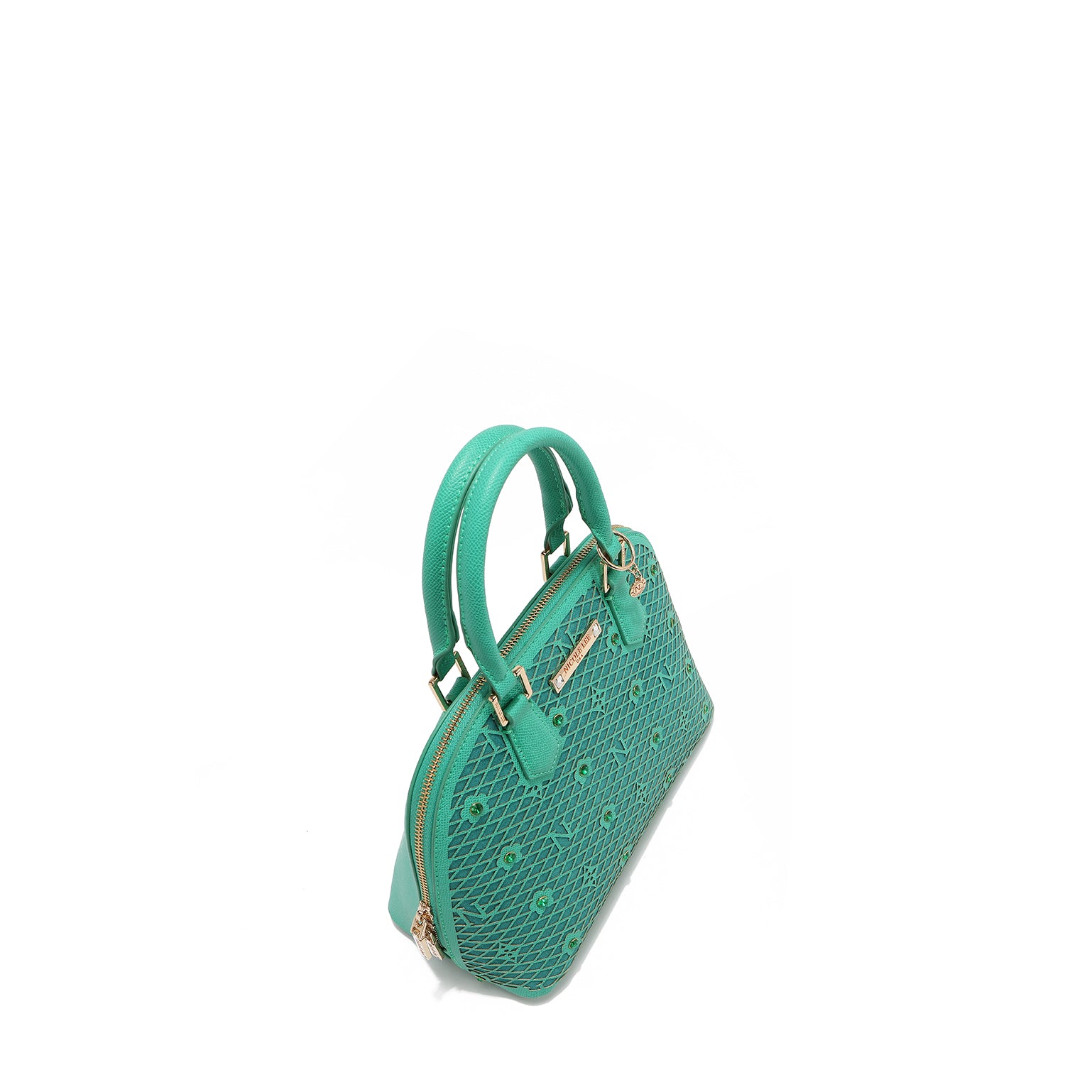 SATCHEL GRACIE TYPE DOMO BAG (GREEN)