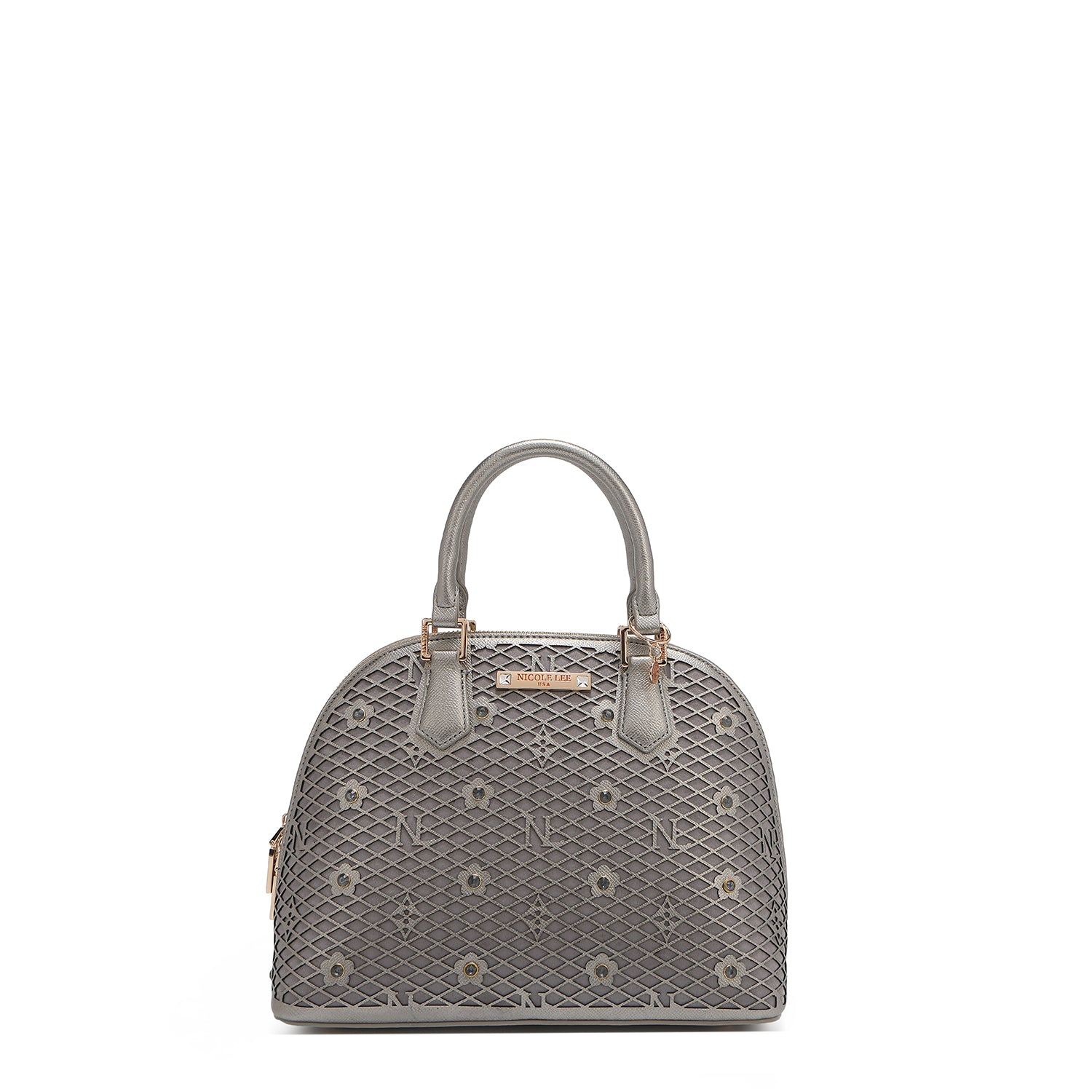 SATCHEL GRACIE TYPE DOMO BAG (GRAY)