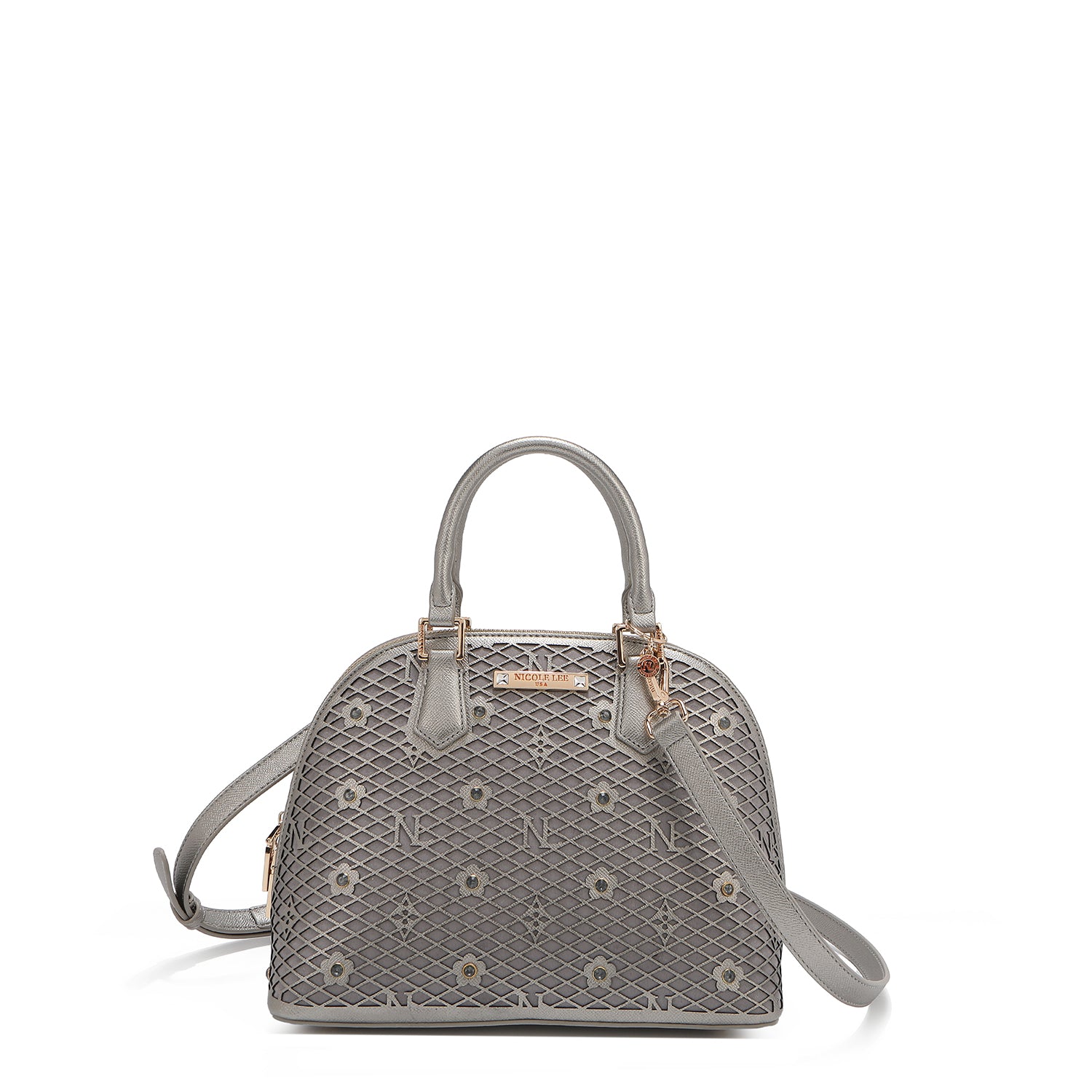 SATCHEL GRACIE TYPE DOMO BAG (GRAY)