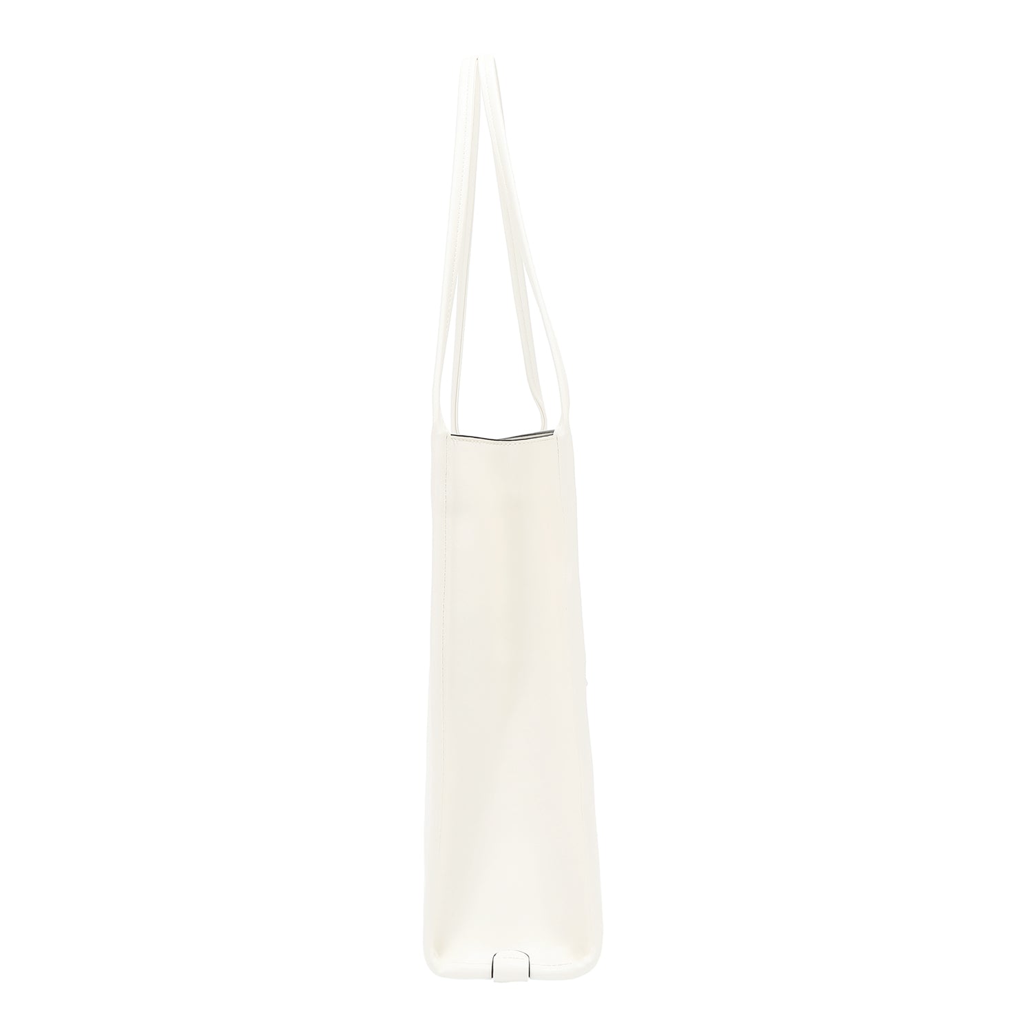 Sac à deux pièces avec coupes géométriques (blanc)
