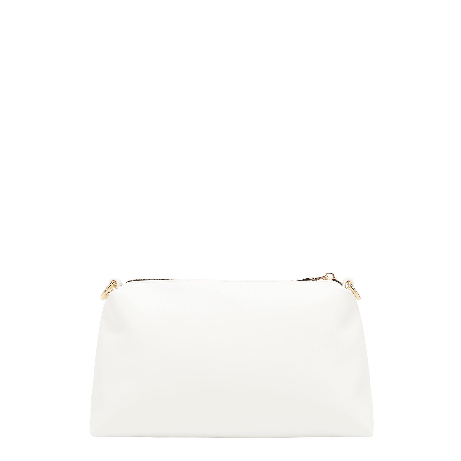 Sac à deux pièces avec coupes géométriques (blanc)