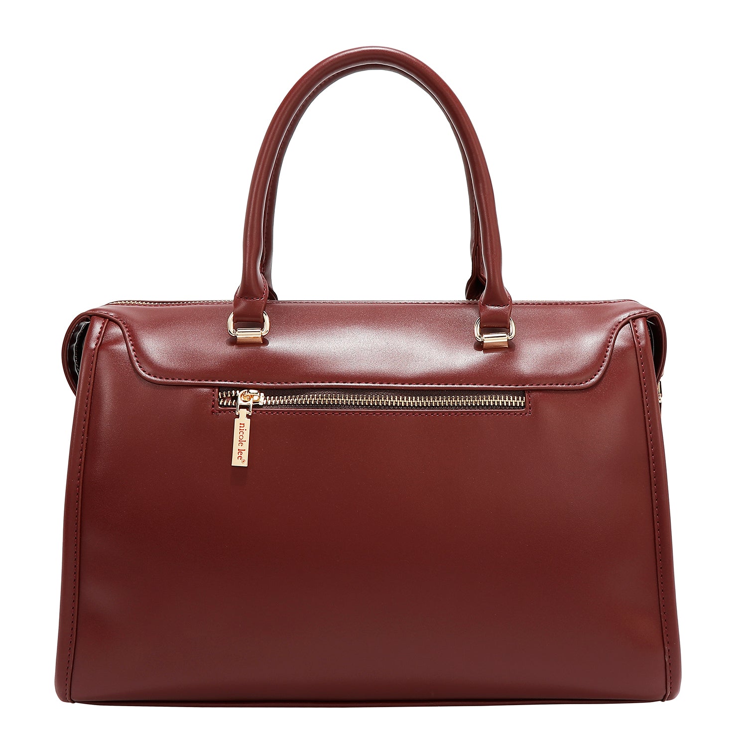 SAC BOSTON AVEC DÉCOUPE LASER GÉOMÉTRIQUE (VIN)