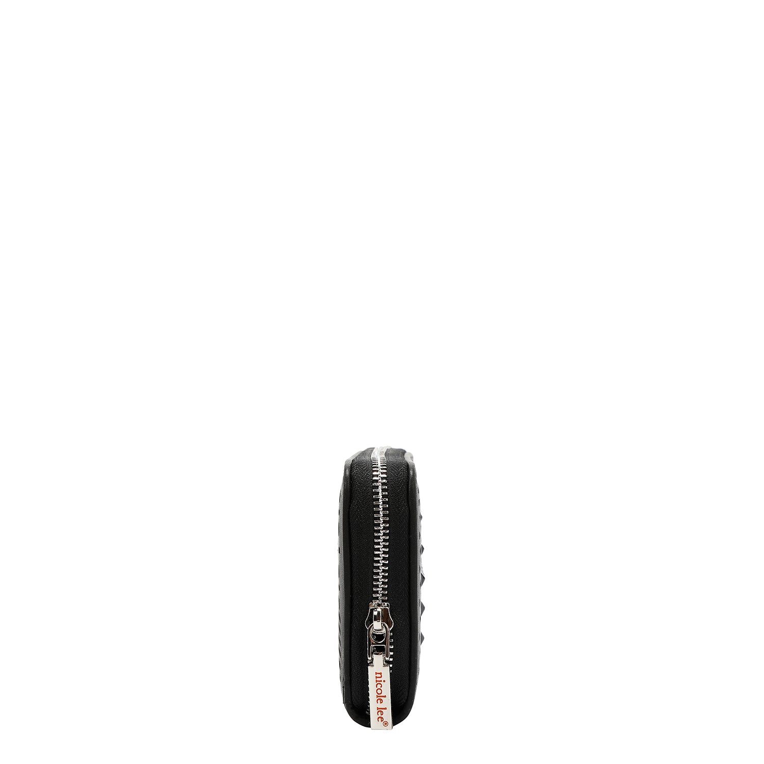PORTEFEUILLE AVEC DÉCOUPE GÉOMÉTRIQUE (NOIR)