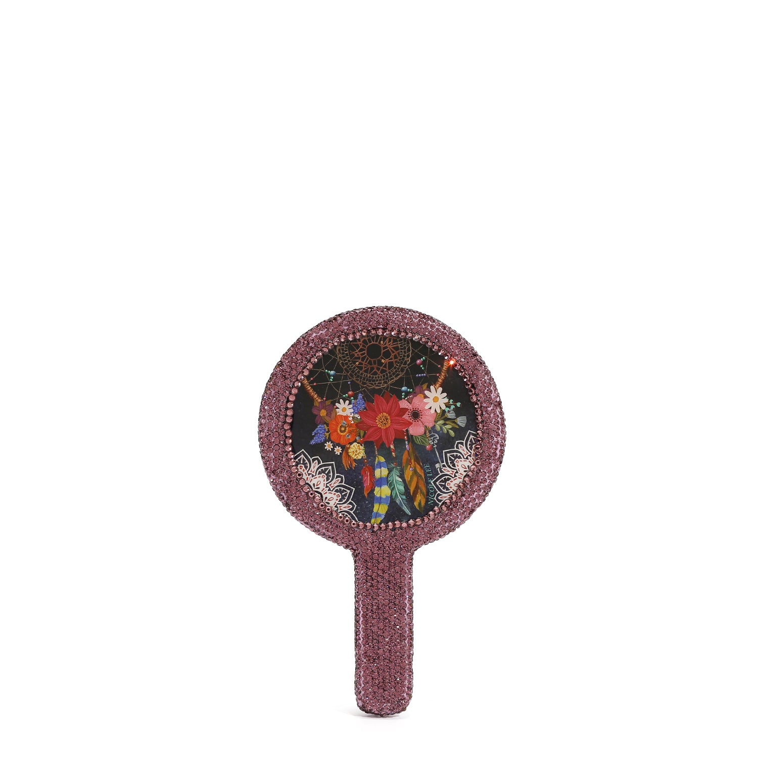 MIROIR À MAIN ROND (<tc>DREAM COMES TRUE</tc>)